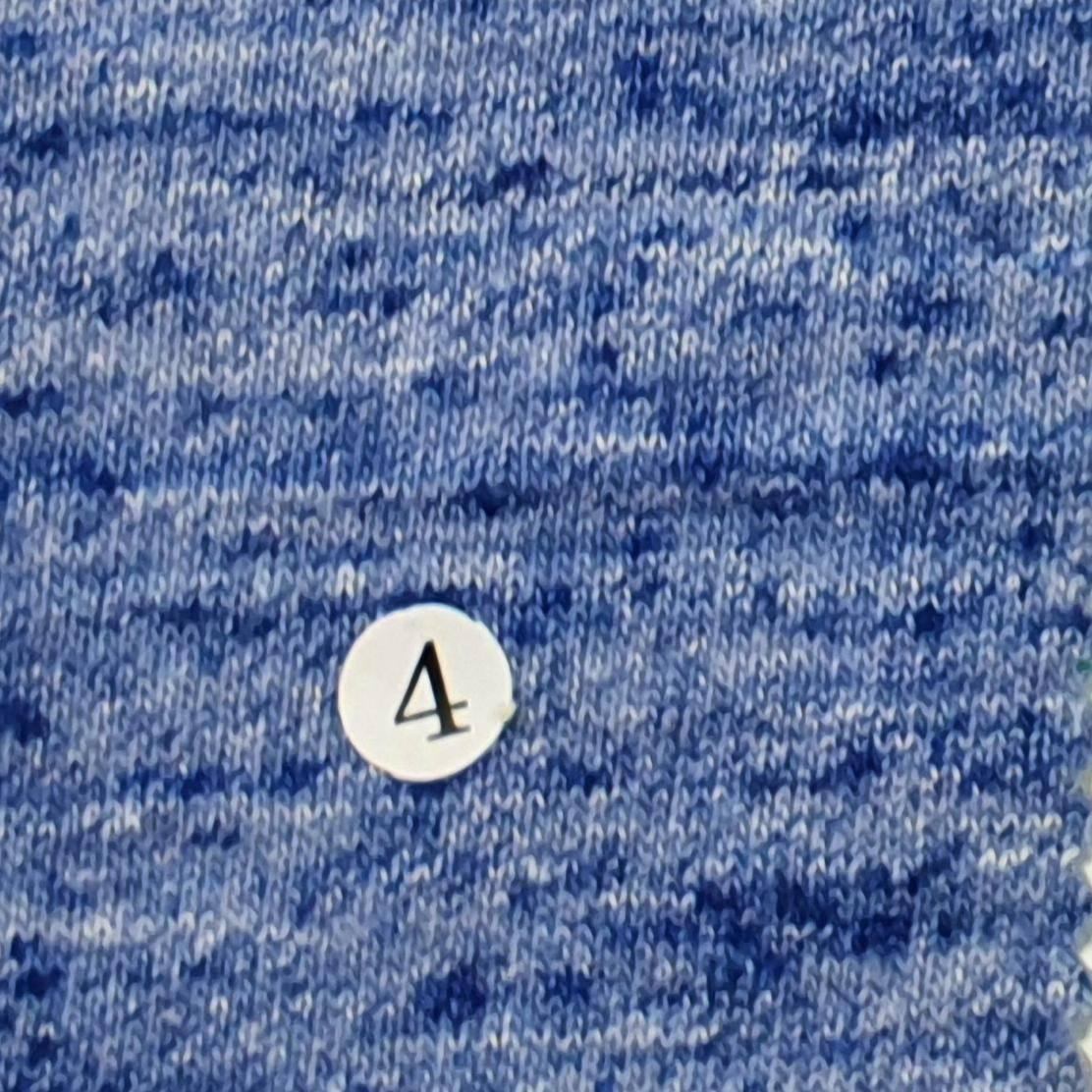 1.Orange-2.Yellow-3.Red-4.Blue-5.Green - CVC Knit Fabric - FAB 1050