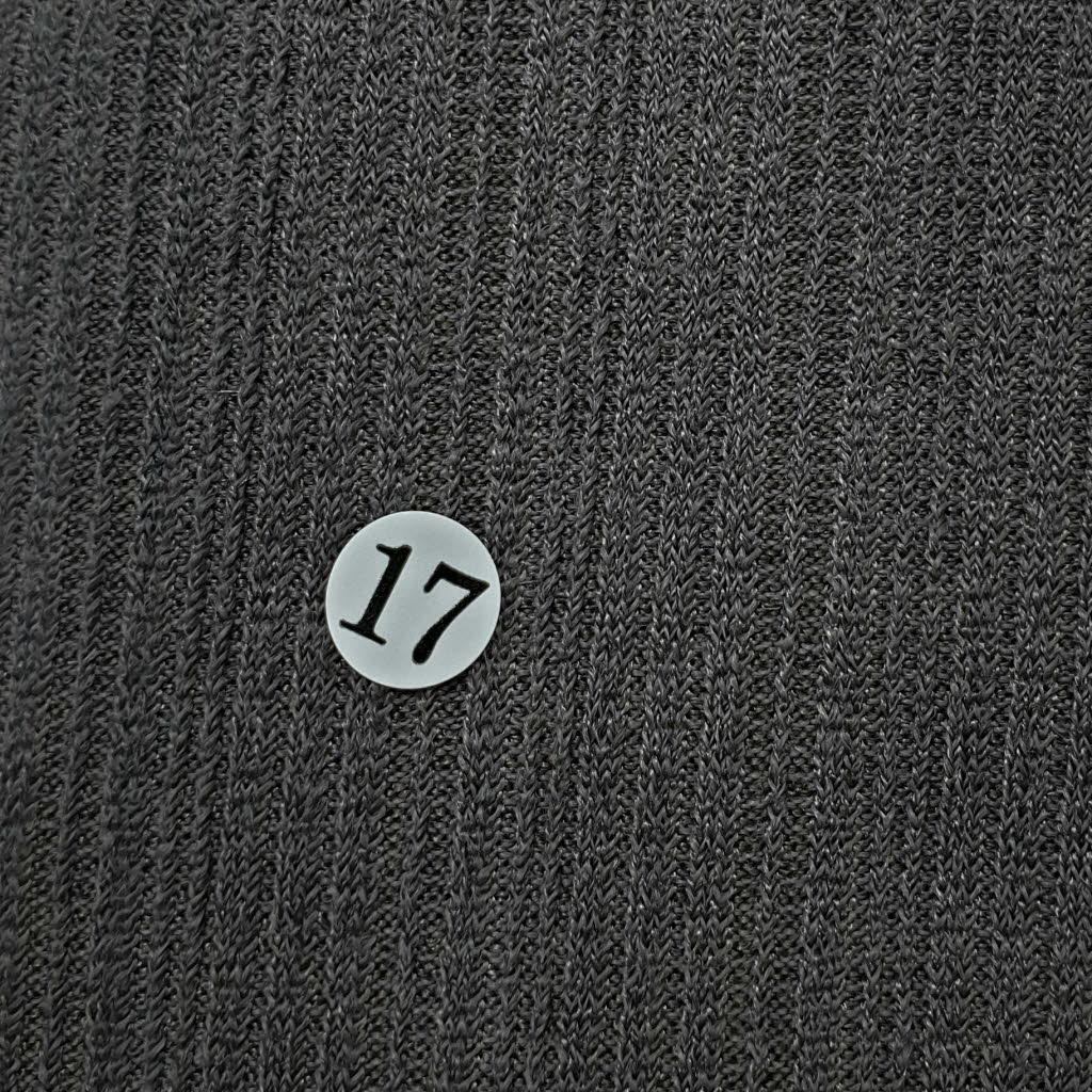 Poly Span Knit Fabric-Grey