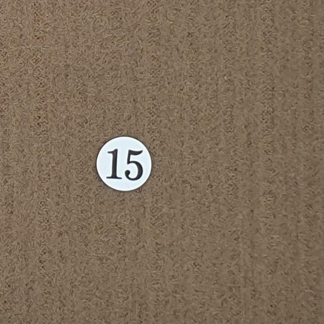 1.Pink-2.Fuchsia-3.Orange-4.Red-5.Ivory - Poly Span Brushed Fabric - FAB 1067