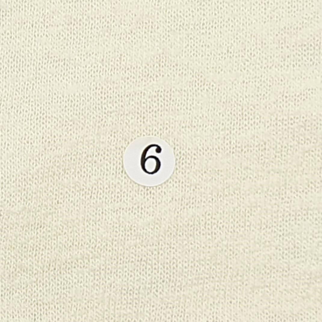 1.Blue-2.Royal-3.Yellow Mustard-4.Green-5.White - Cotton Poly Knit Fabric - FAB 1068