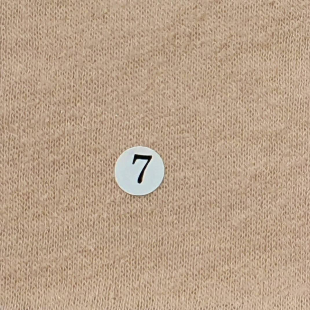 1.Blue-2.Royal-3.Yellow Mustard-4.Green-5.White - Cotton Poly Knit Fabric - FAB 1068