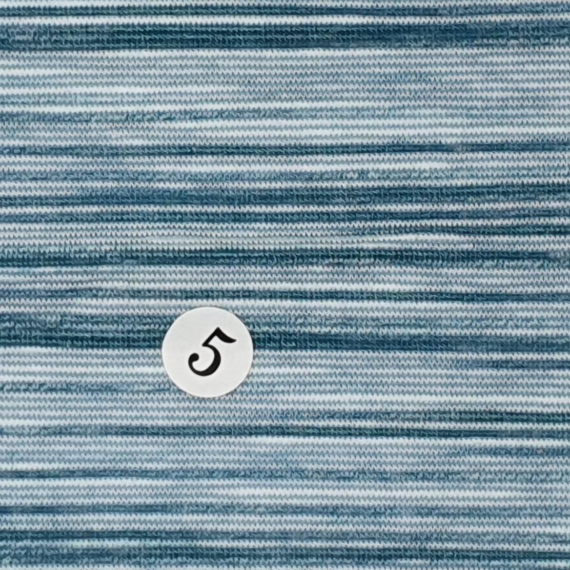 Poly Rayon Span - FAB 1069 - 5.Teal Blue