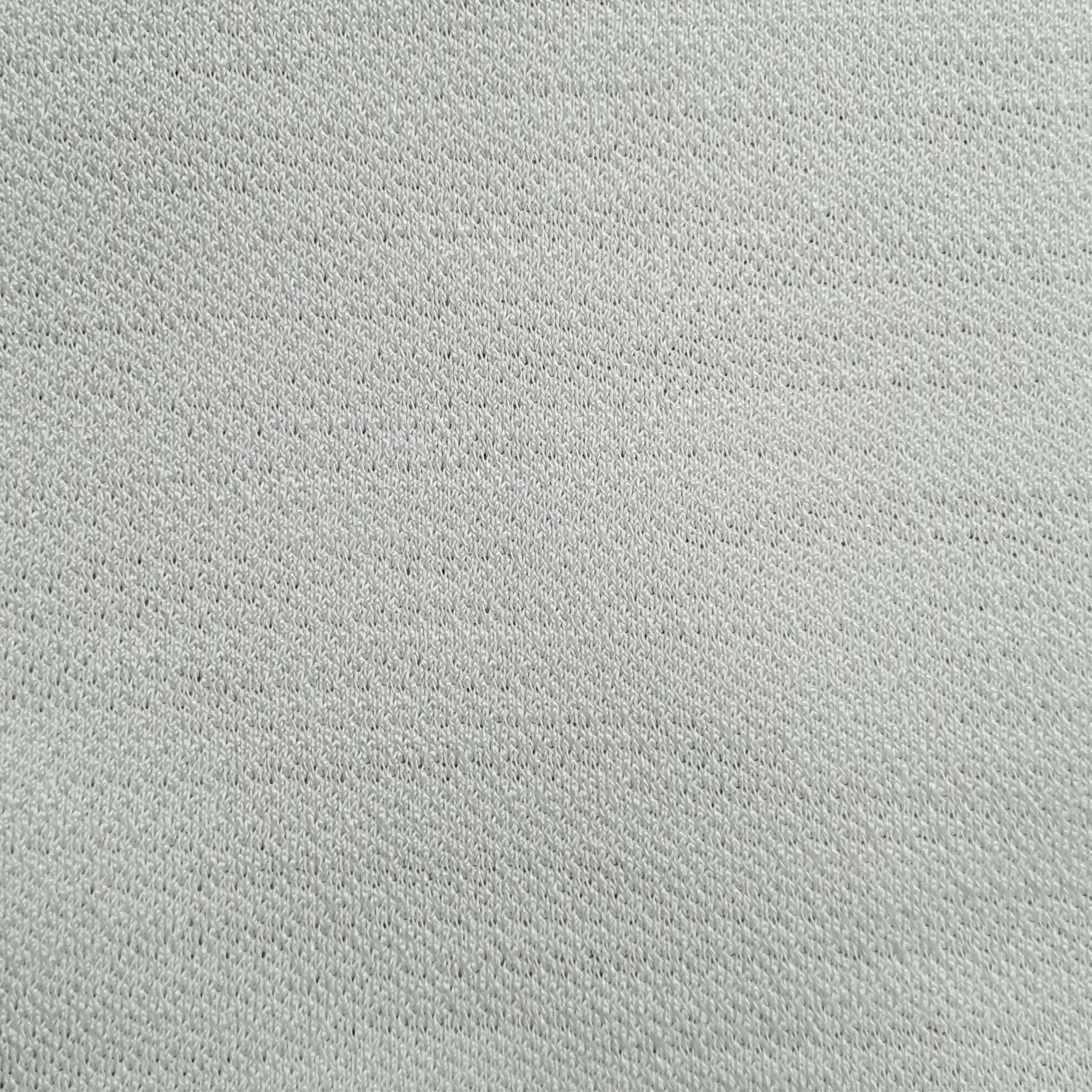 Knit Twill Texture Poly Span Fabric - FAB 1070 - 7.Pearl