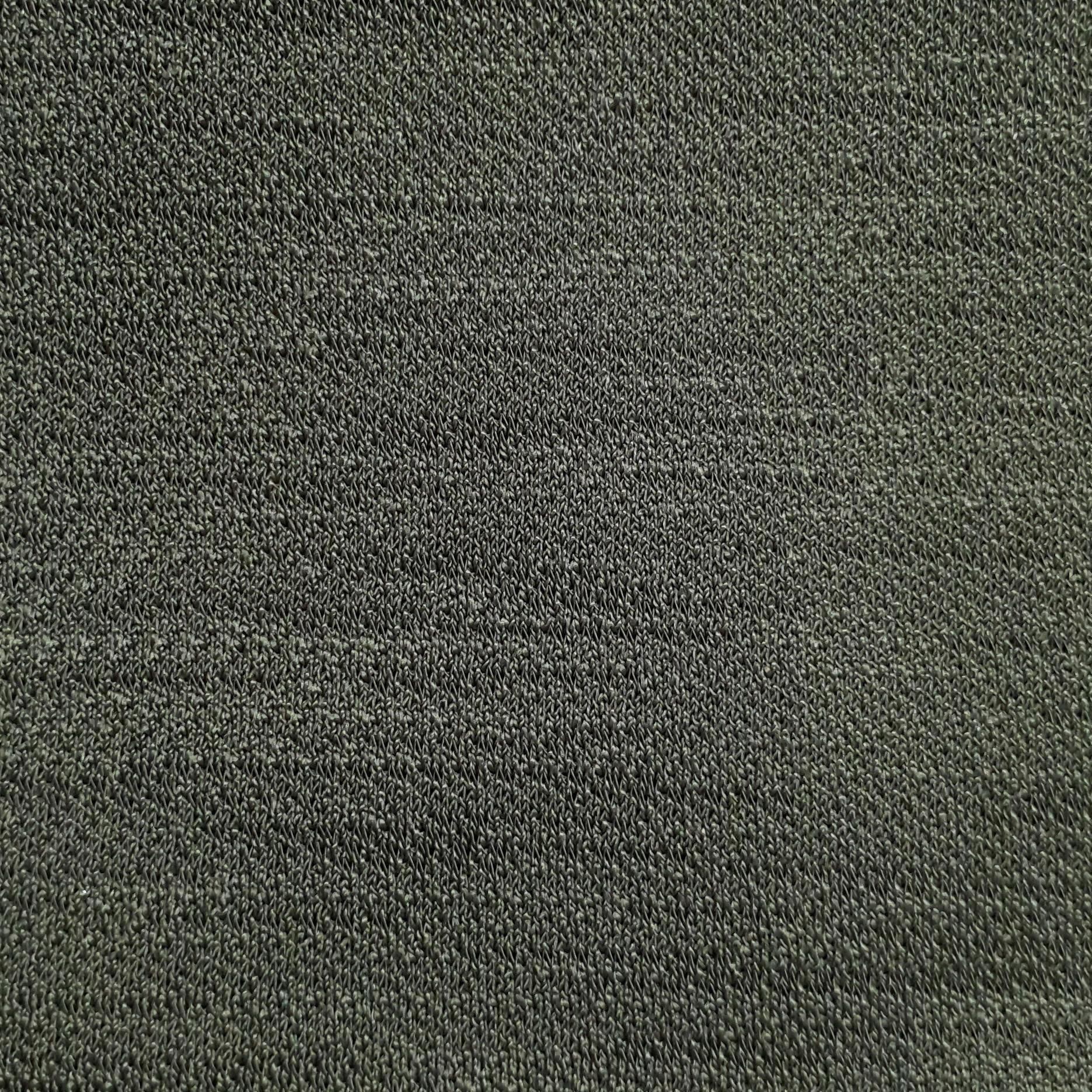 Knit Twill Texture Poly Span Fabric - FAB 1070 - 9.Ash