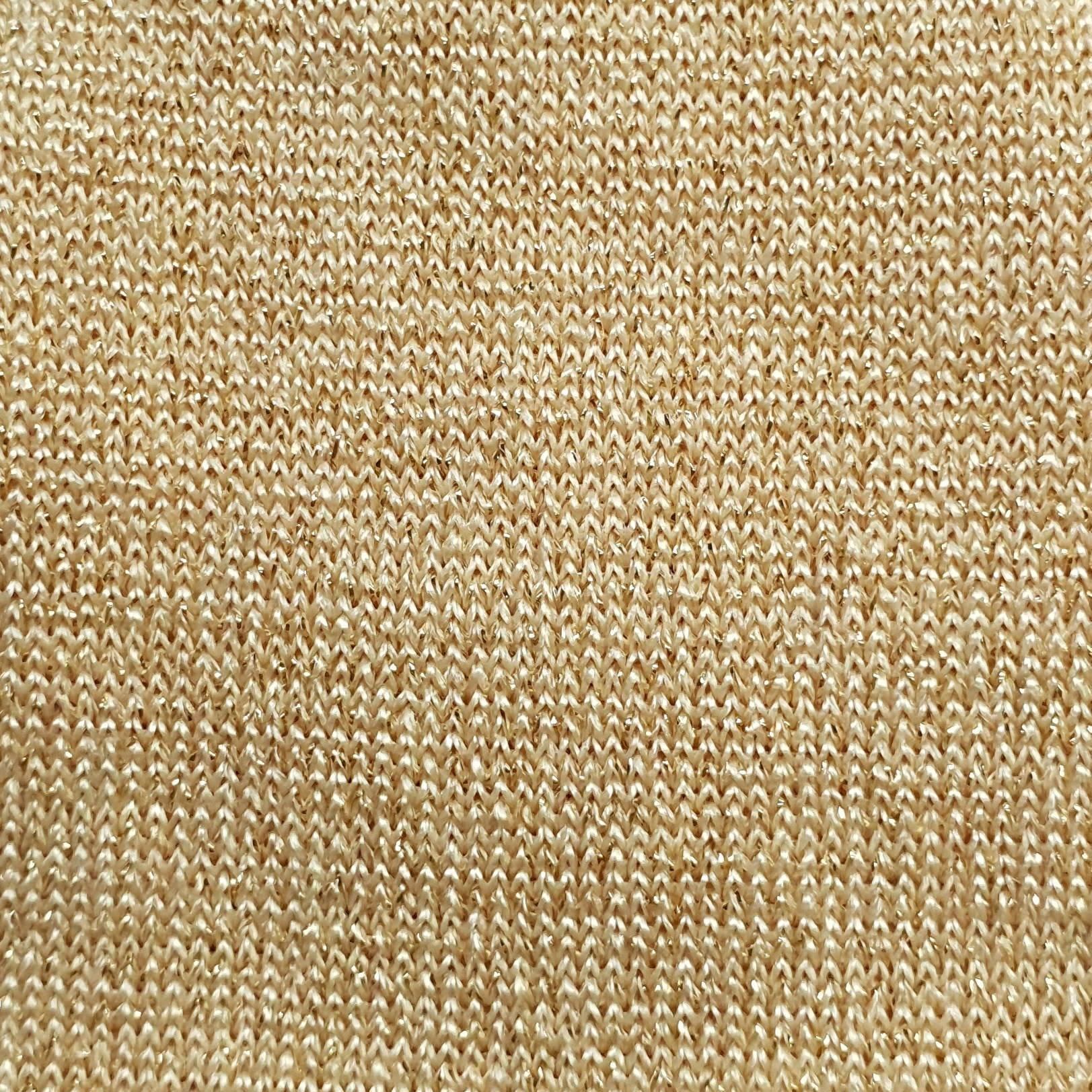 Metallic Poly Span Fabric - FAB 1071 - 1.Sand