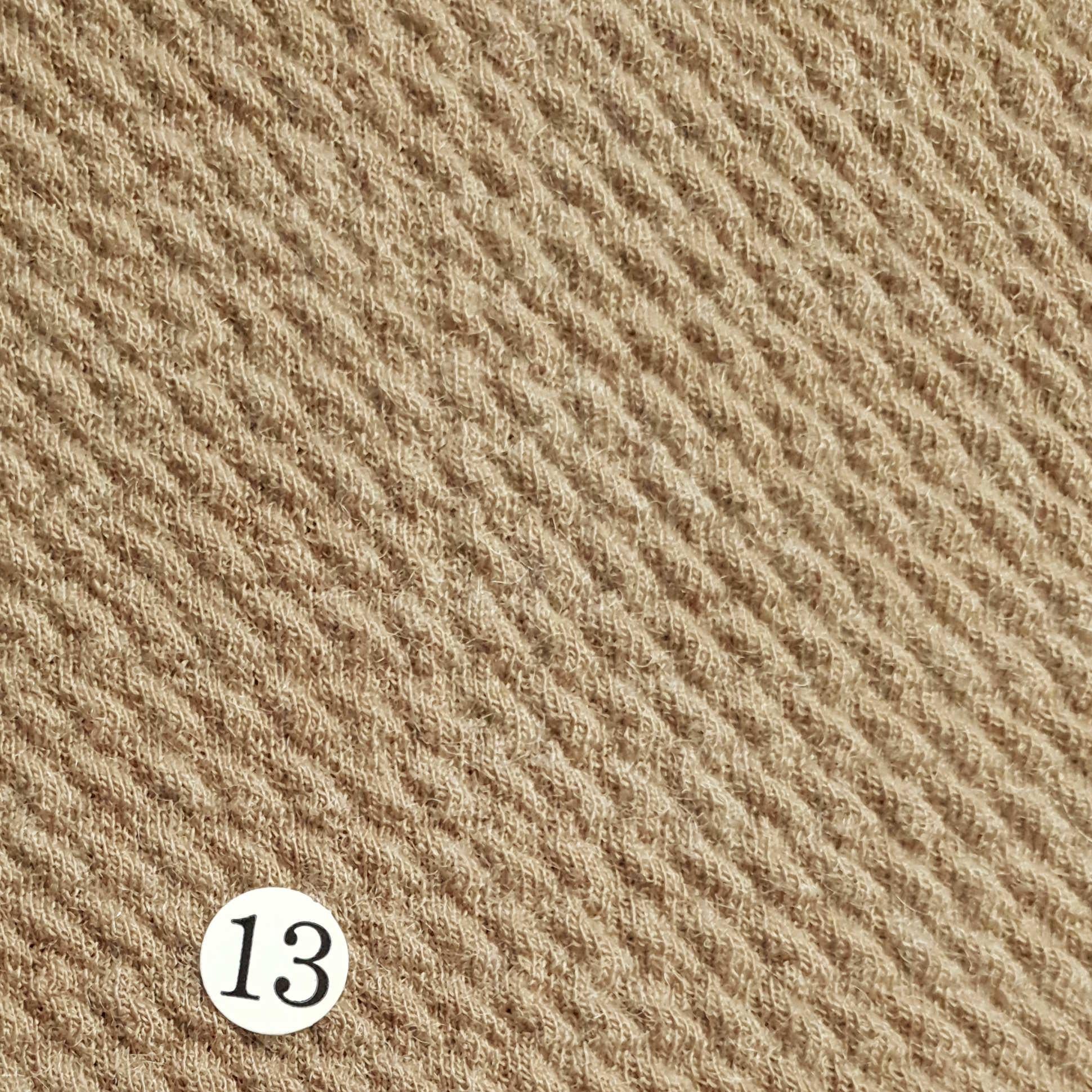 Double Knitting Jacquard Fabric-Hazel Wood