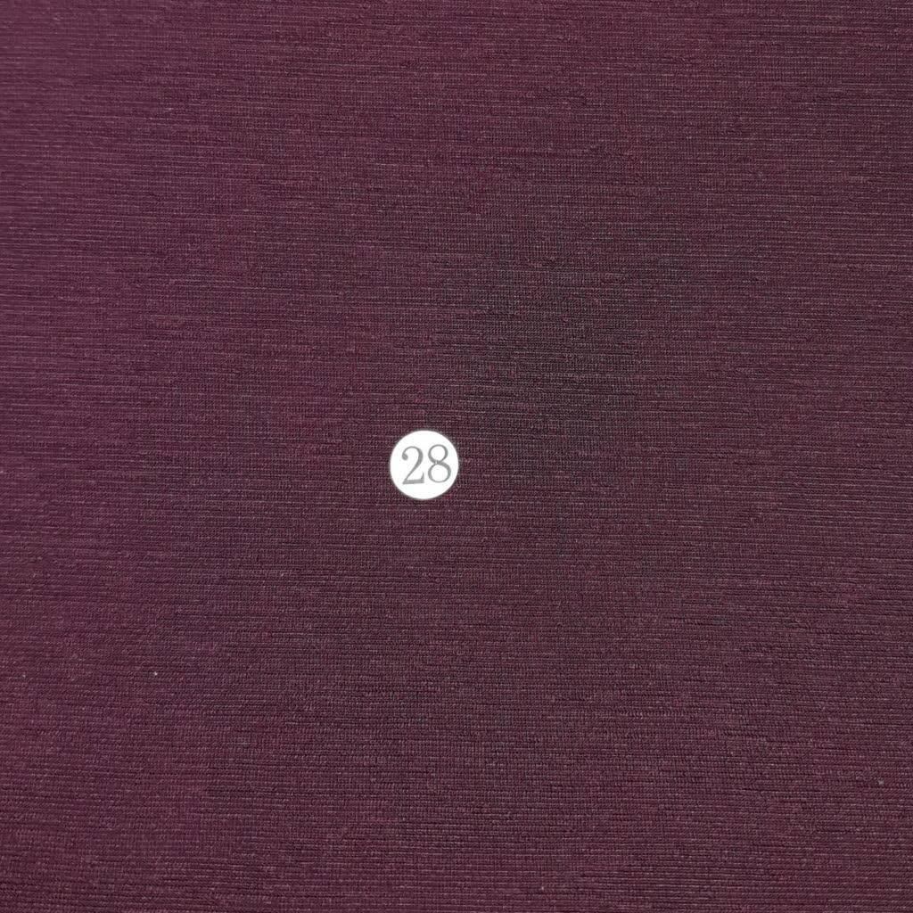 LNY Slub Poly Span Fabric - FAB 1074 - 28.Mulberry