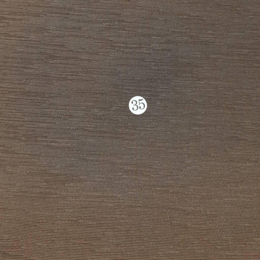LNY Slub Poly Span Fabric - FAB 1074 - 35.Coffee
