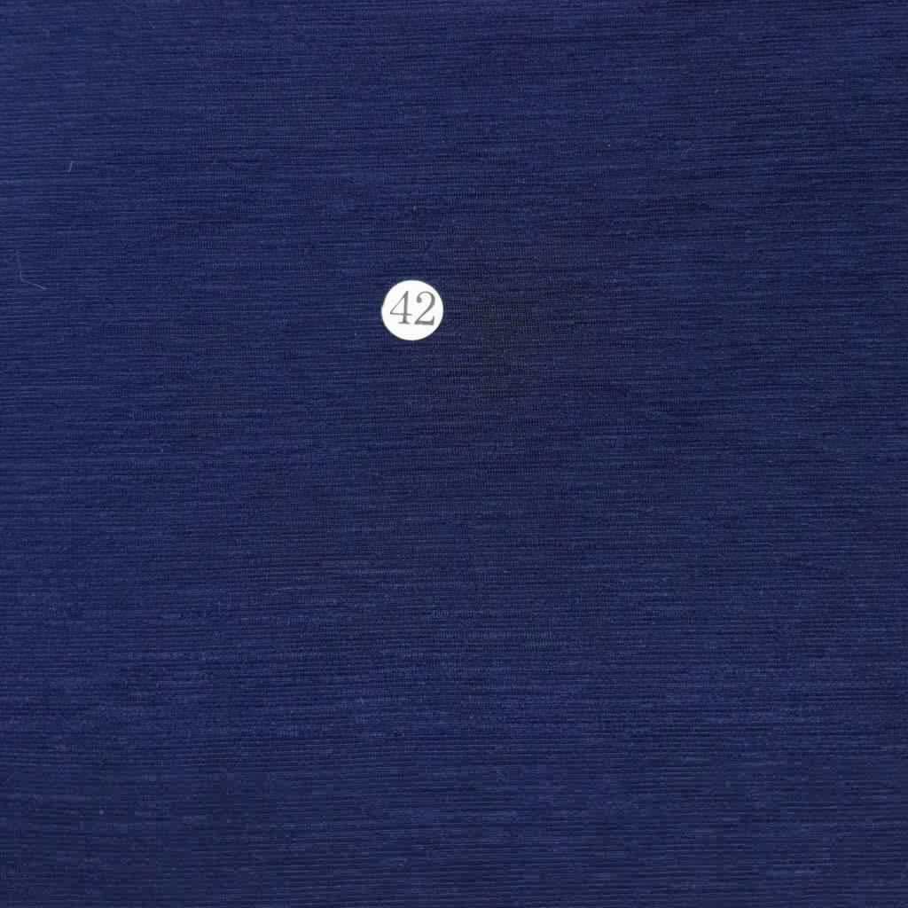 LNY Slub Poly Span Fabric - FAB 1074 - 42.Navy