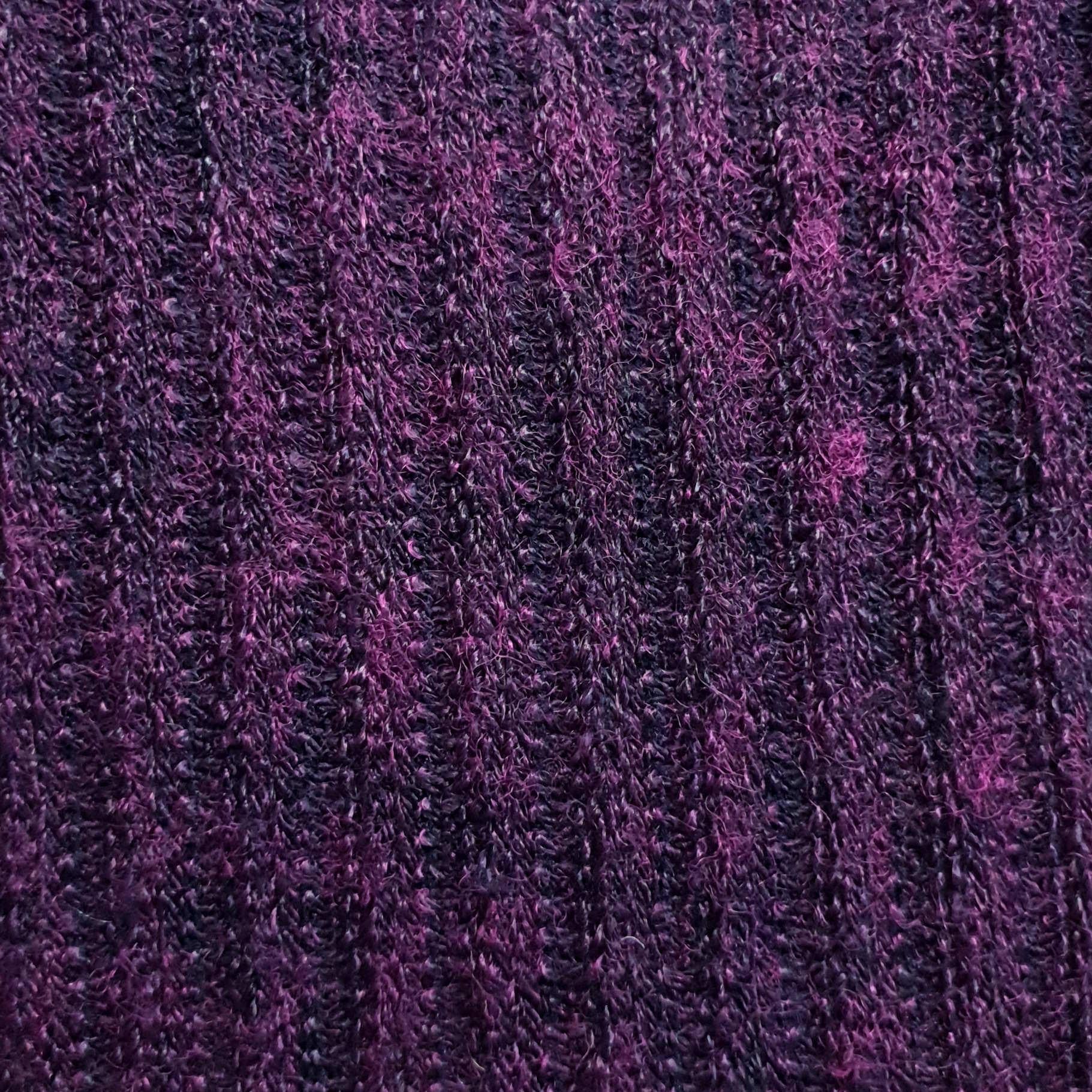 Rib Poly Rayon Fabric - FAB 1075 - 8.Violet