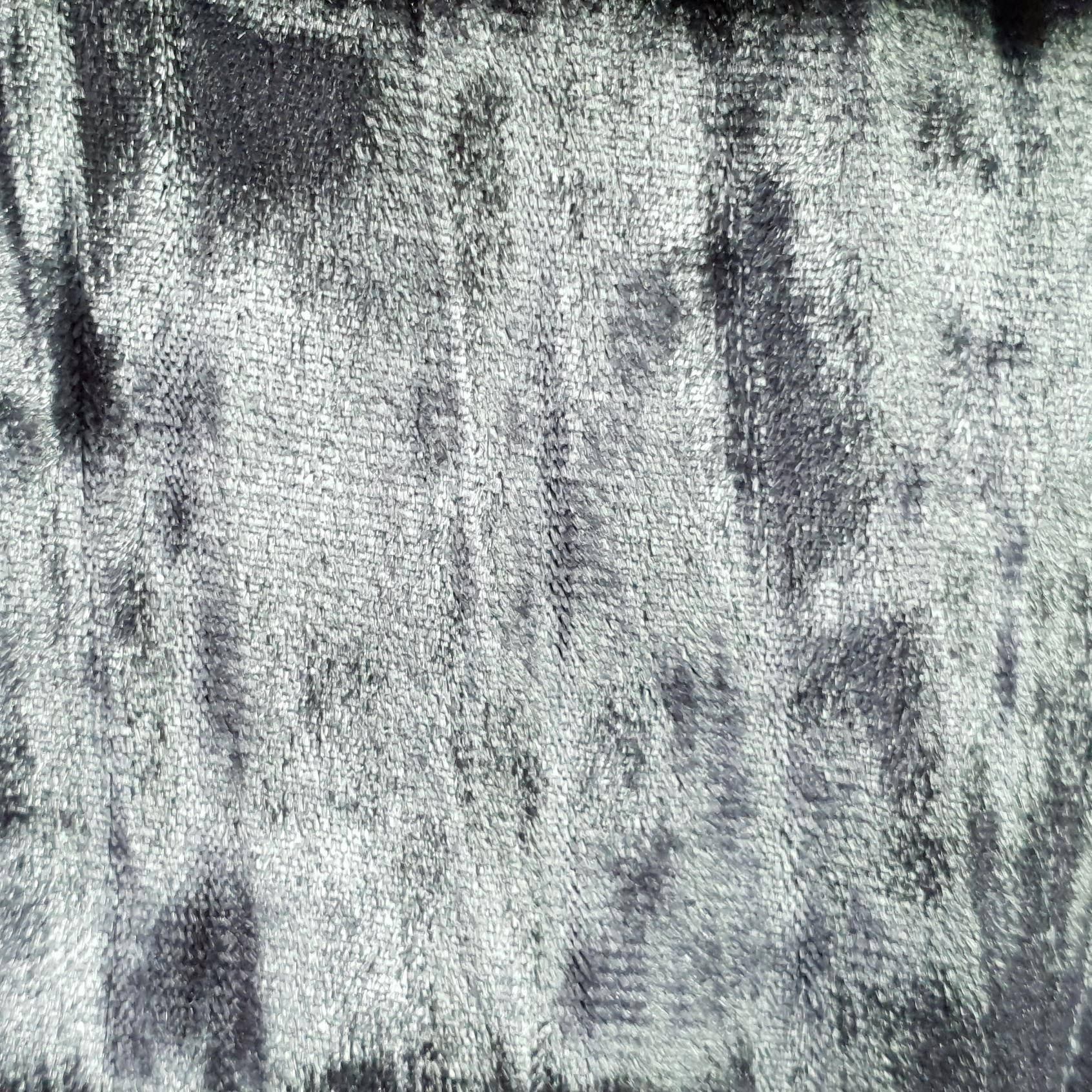 1.Beige-5.Turquoise-3.Pink-4.Purple-2.Silver - Crinkle Velvet Fabric - FAB 1095