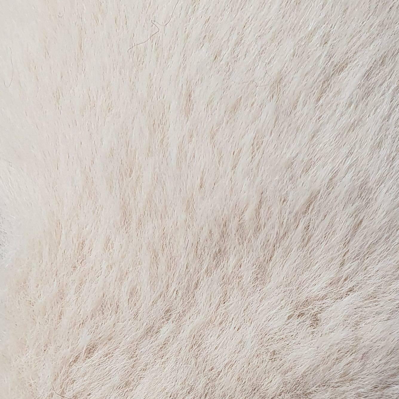 1.Ivory-2.Beige-3.Indi Pink-4.Silver Grey-5.Grey - High Pile Faux Fur Fabric - FAB 1101