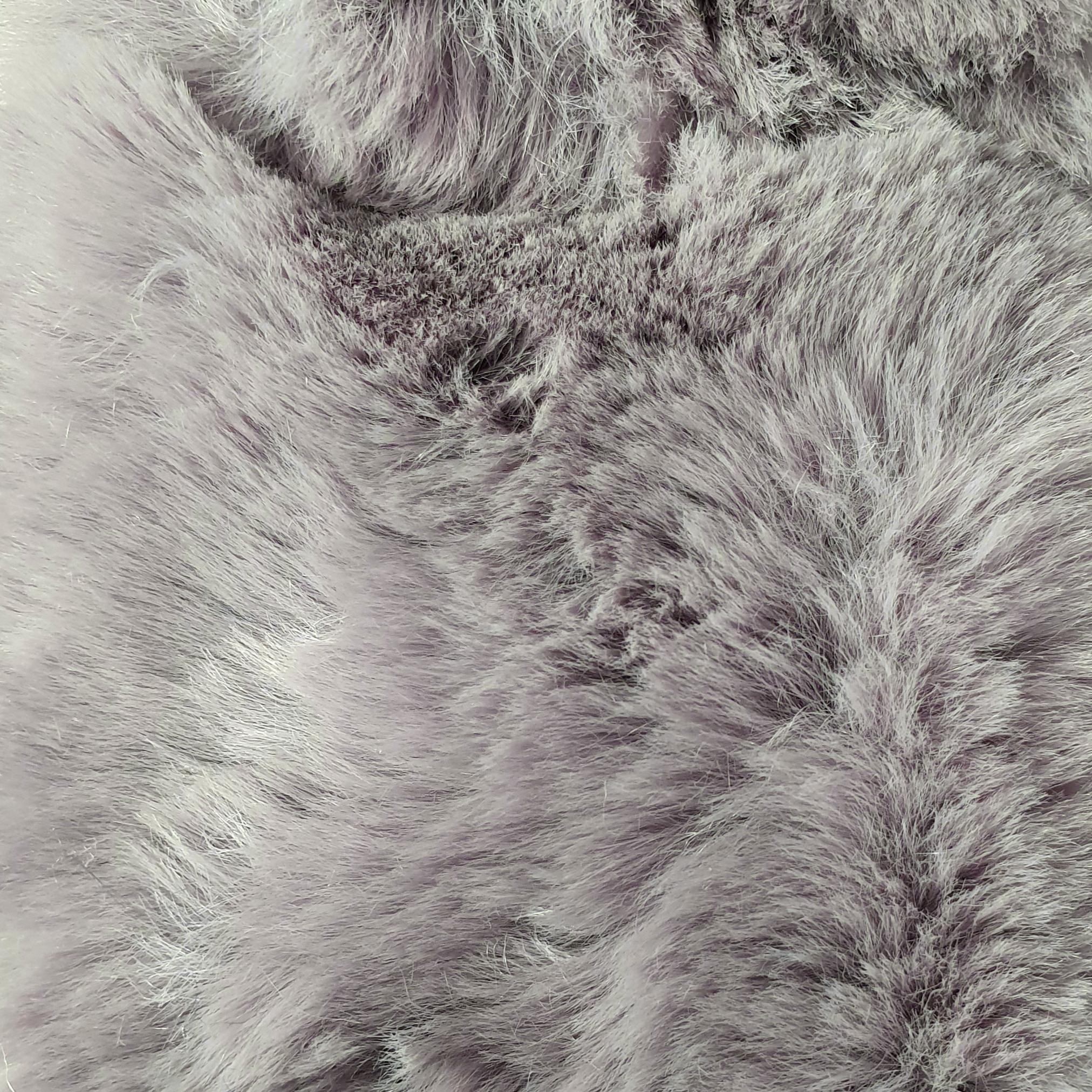 1.Ivory-2.Beige-3.Pink-4.Grey-5.Red - Faux Fur 20MM Pile Fabric - FAB 1103