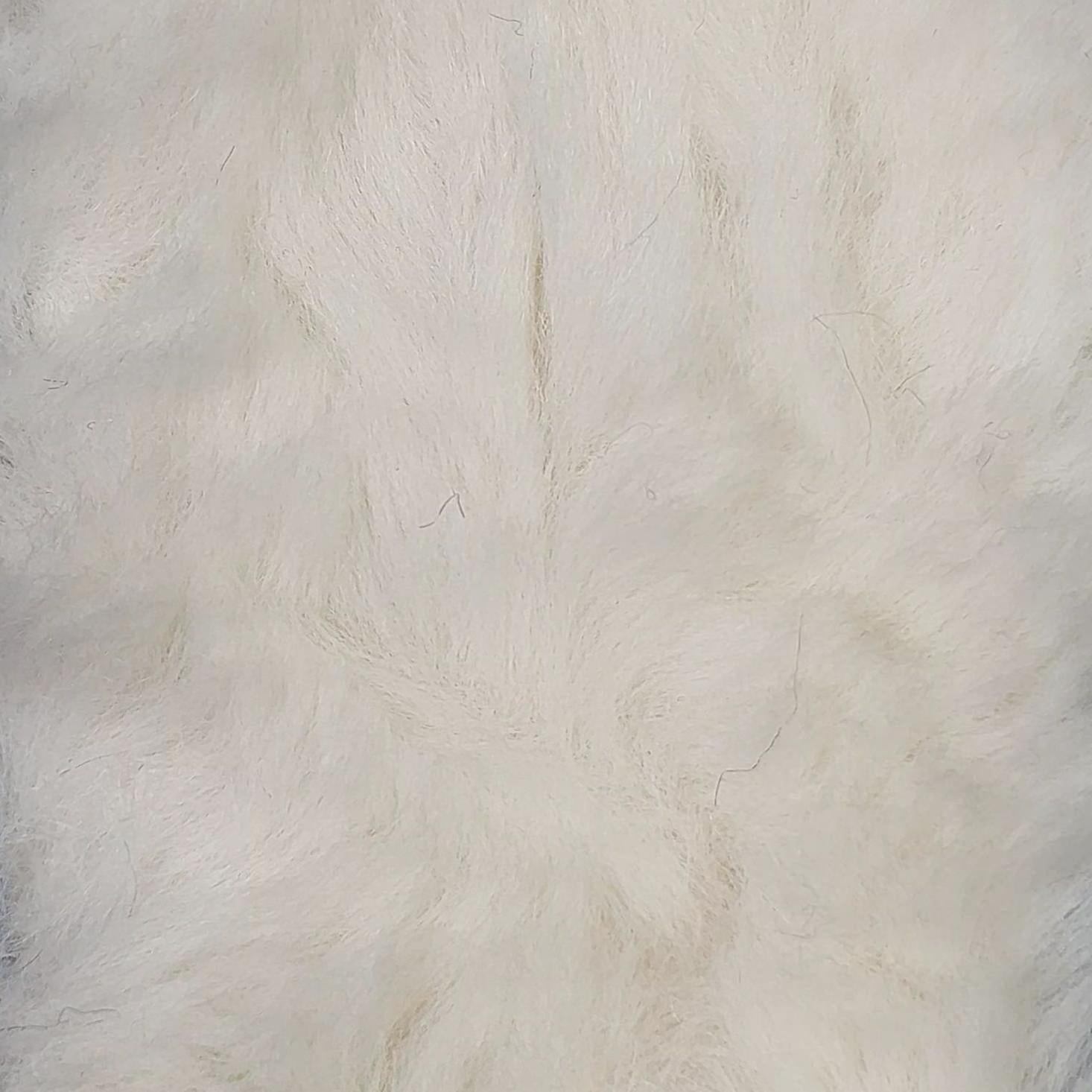 Highon Faux Fur Fabric - FAB 1107 - 1.Ivory