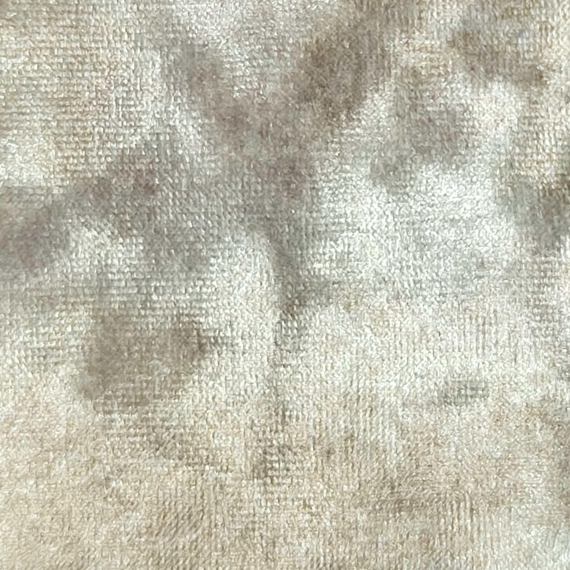 Poly Span Velvet Foil Fabric - FAB 1121 - 1.Pearl