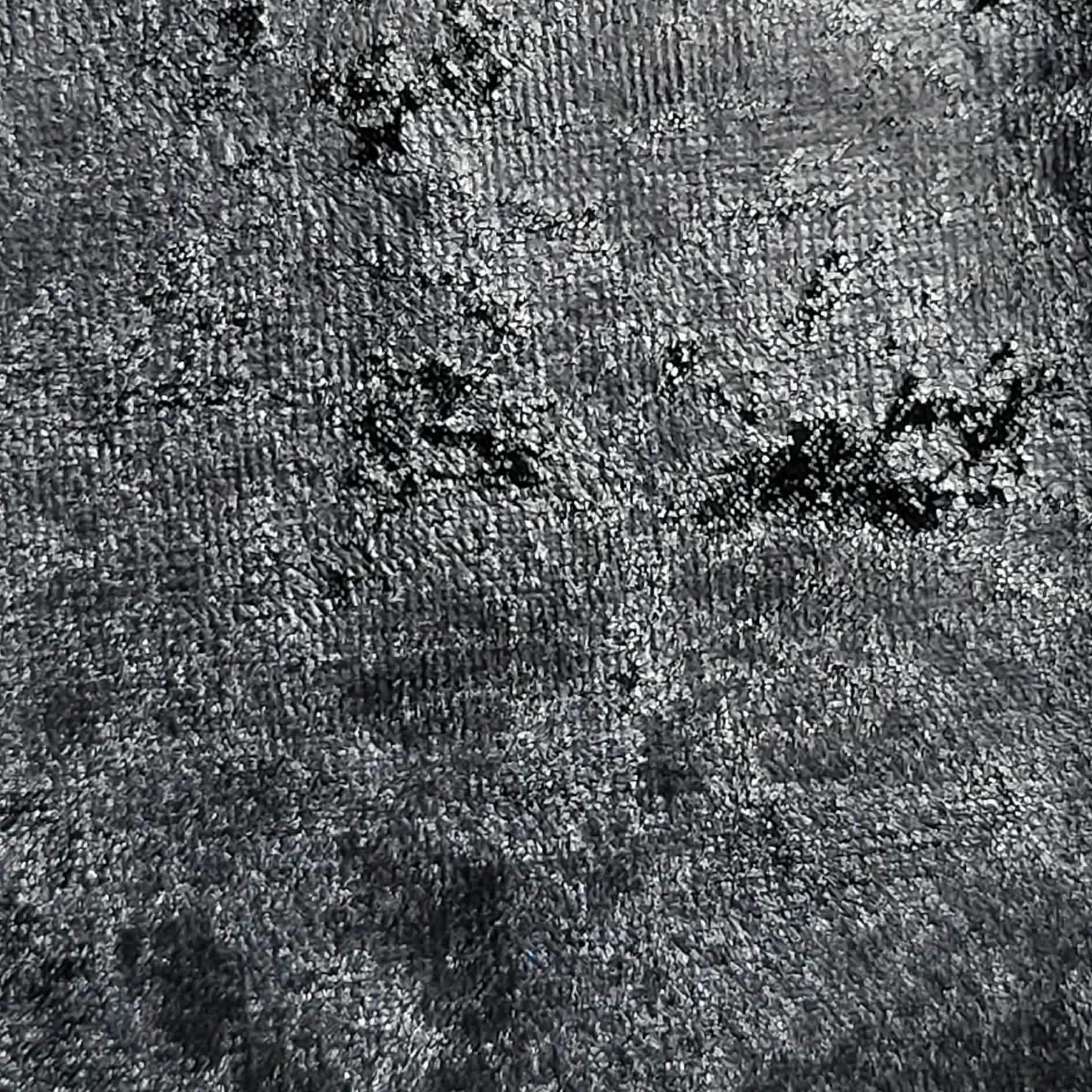 Poly Span Velvet Foil Fabric - FAB 1121 - 7.Black