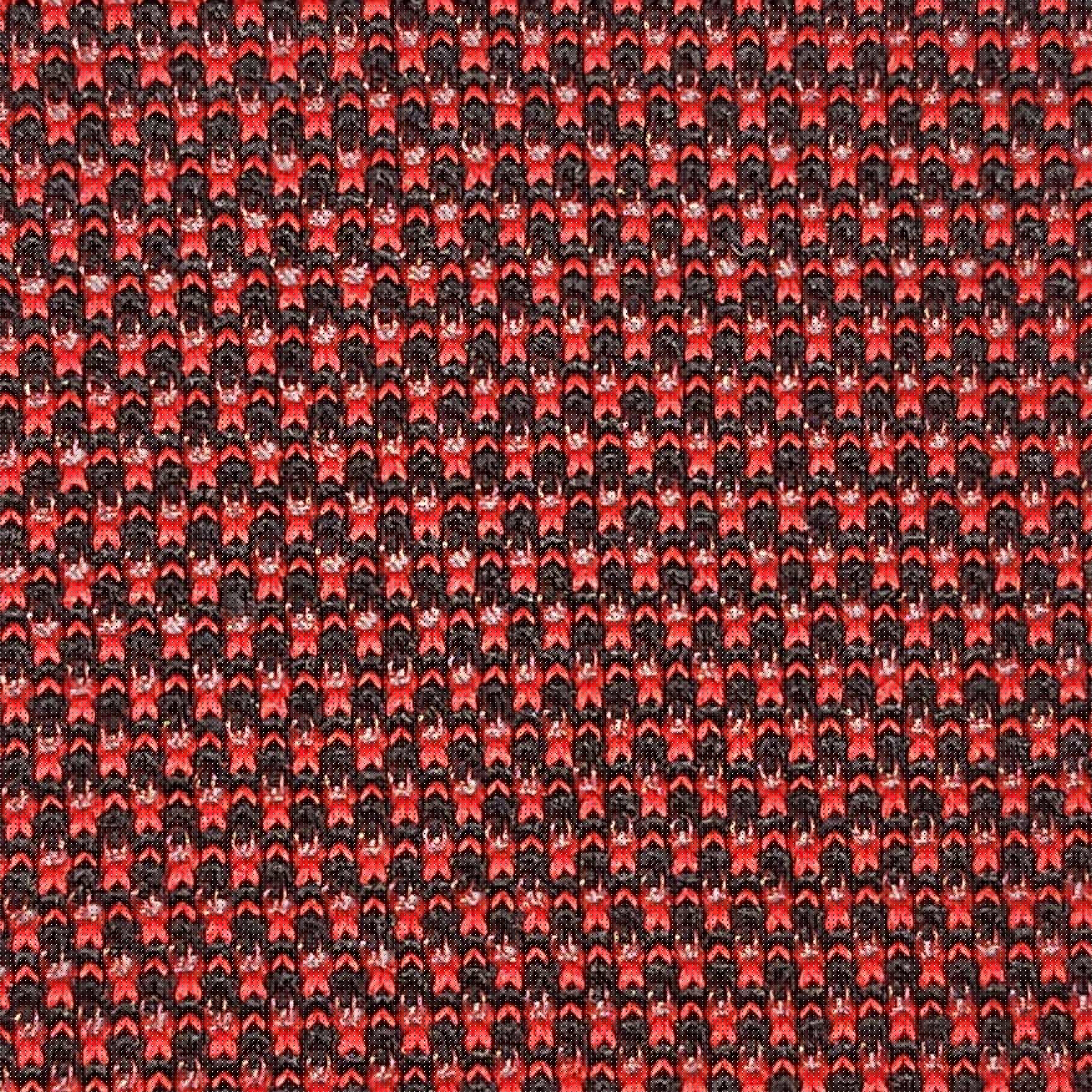 Yarn Dyed Jacquard Mesh Fabric - FAB 1130 - 3.Red
