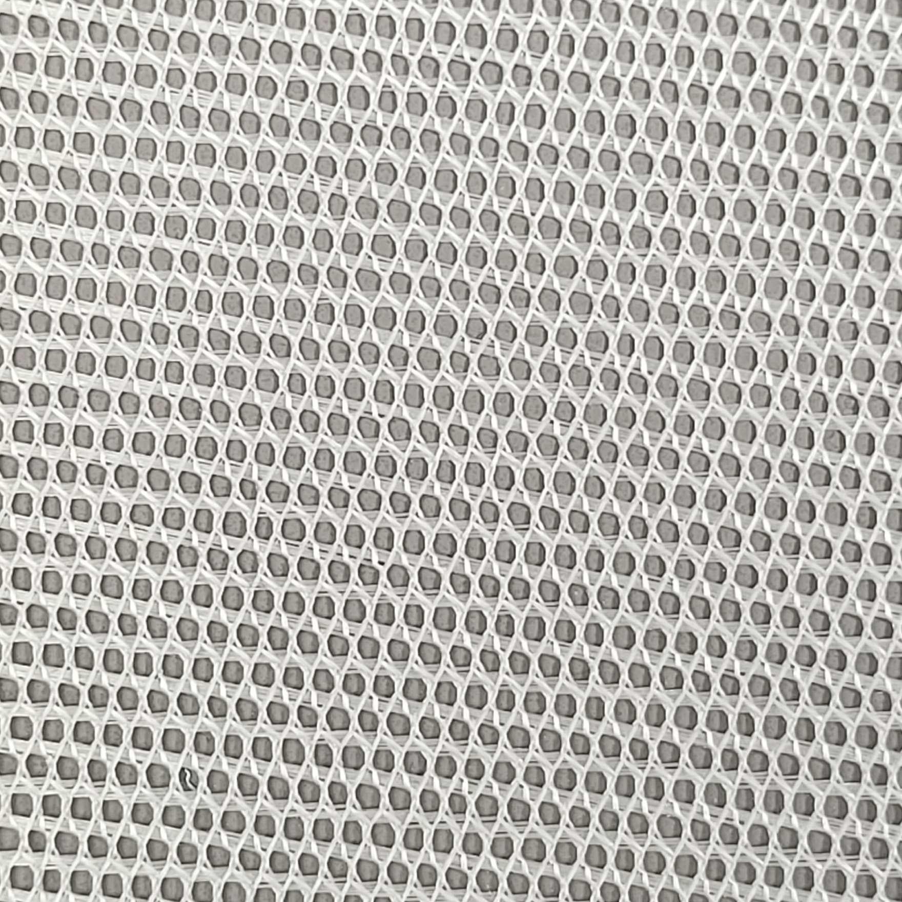 Poly Hard Mesh Fabric - FAB 1133 - 2.White