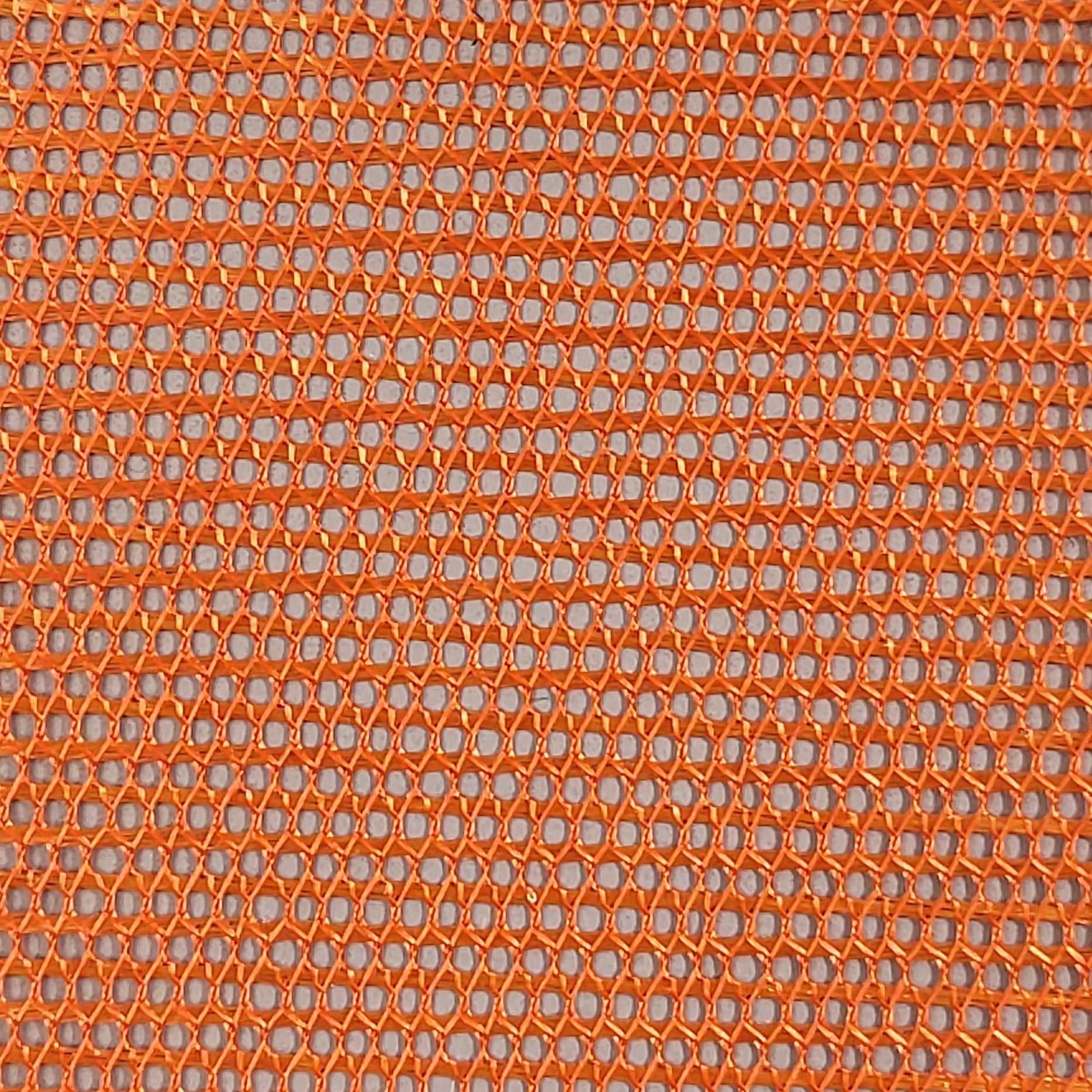 Poly Hard Mesh Fabric - FAB 1133 - 5.Orange