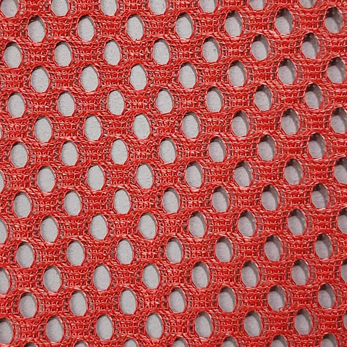 French Hard Poly Mesh Fabric-Blue