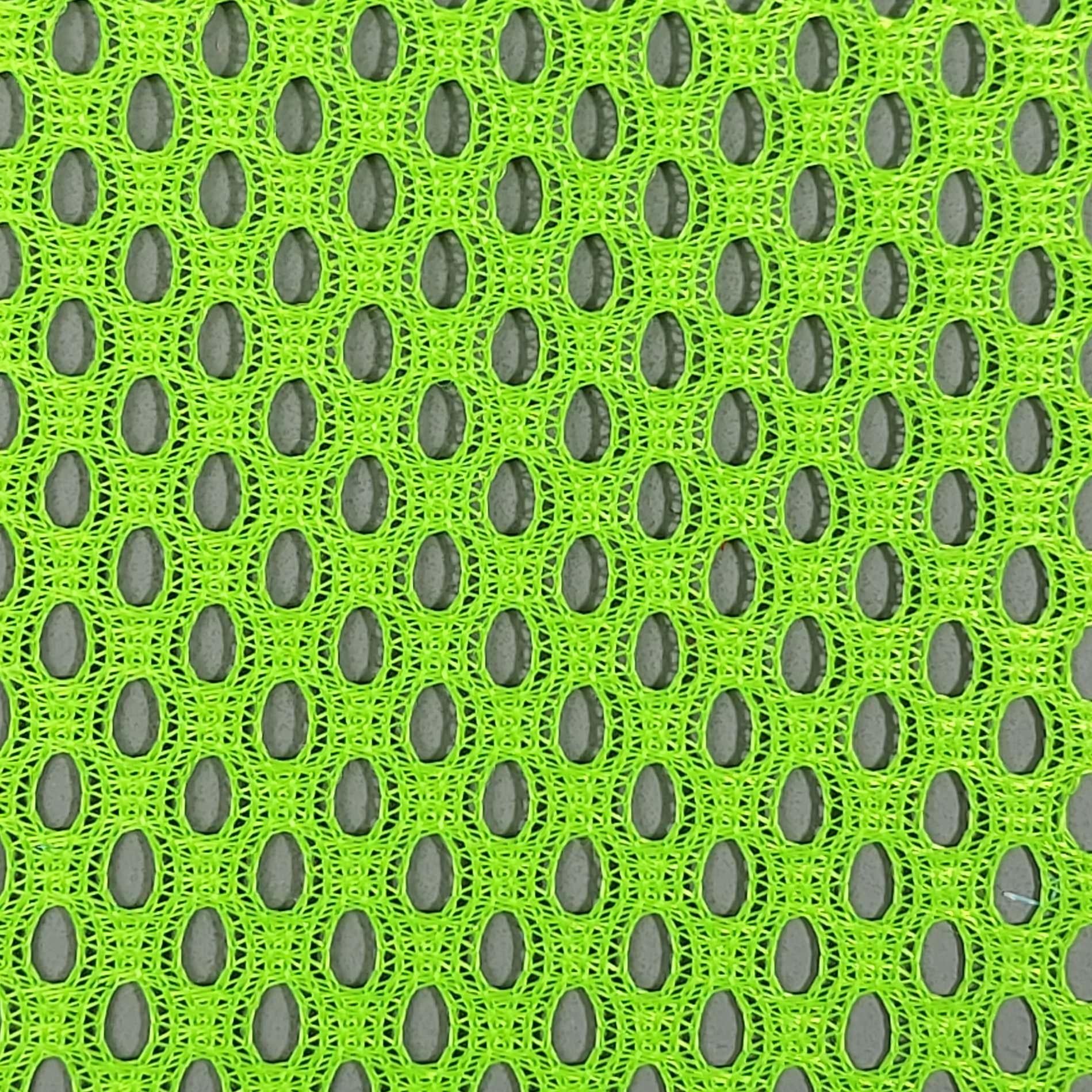 French Hard Poly Mesh Fabric - FAB 1135 - 3.Green