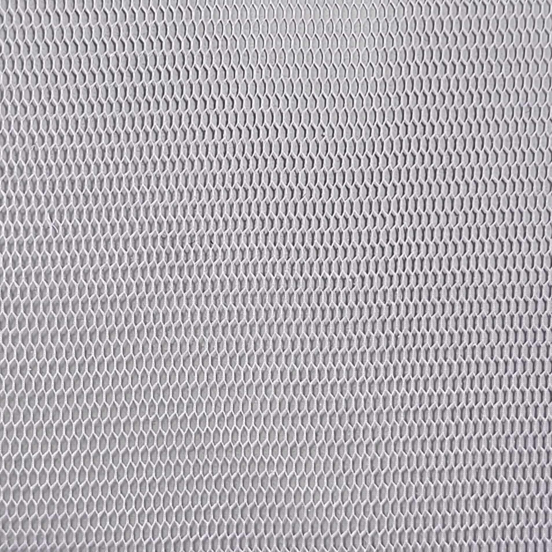 Hexagon Hard Poly Mesh Fabric - FAB 1141 - 10.Purple