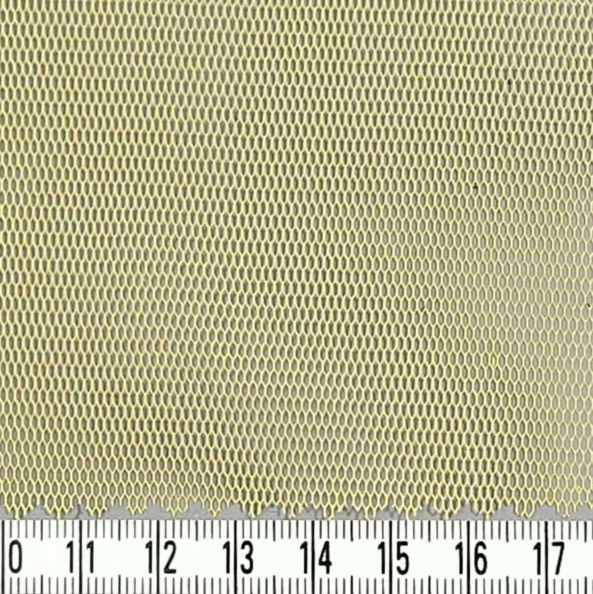 Hexagon Hard Poly Mesh Fabric - FAB 1141 -