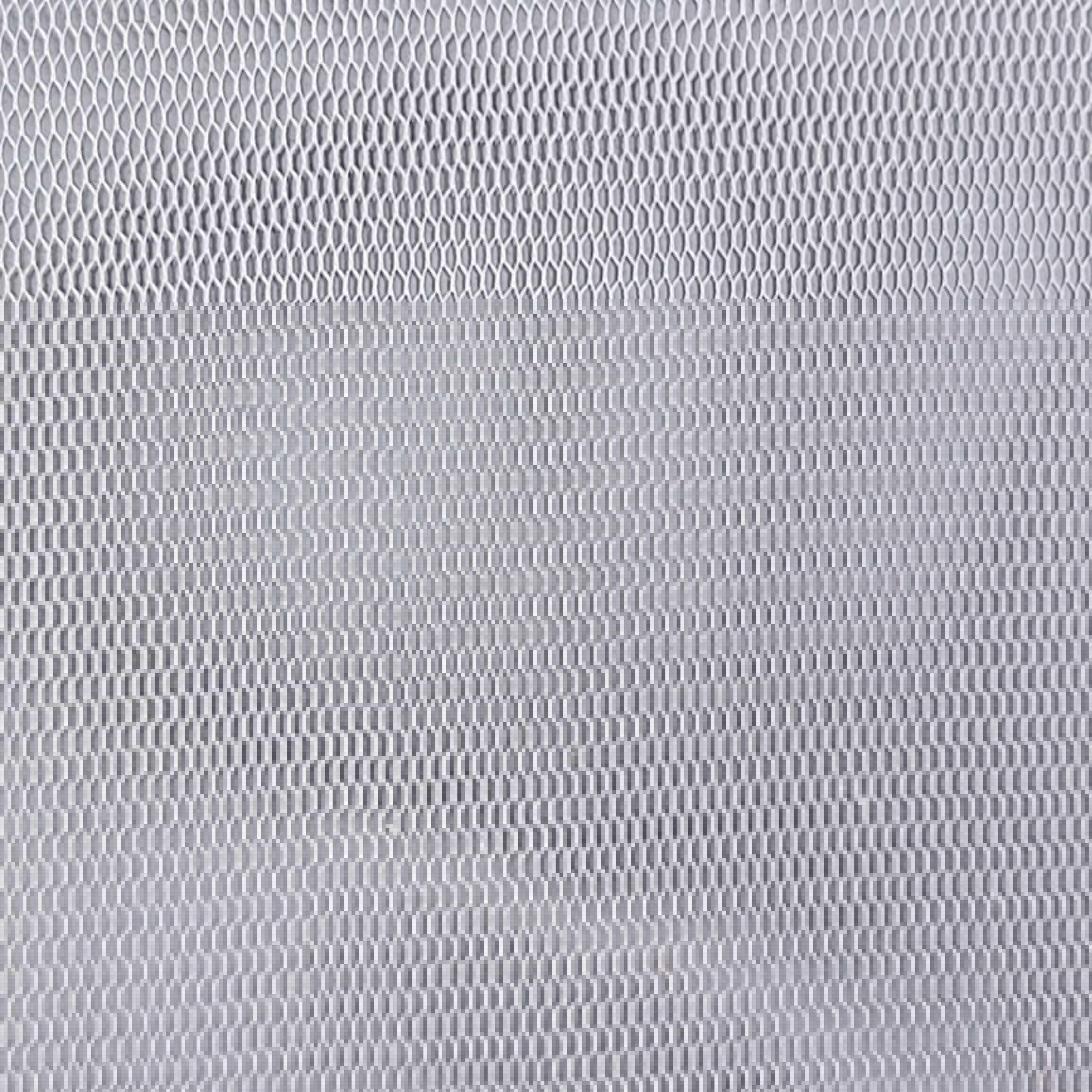 Hexagon Hard Poly Mesh Fabric - FAB 1141 - 8.Pink