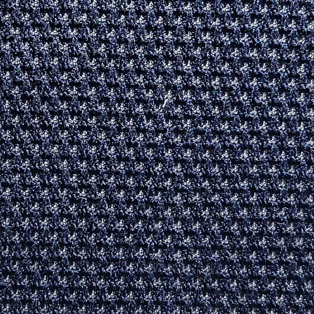 Poly Span Mesh Fabric-Navy