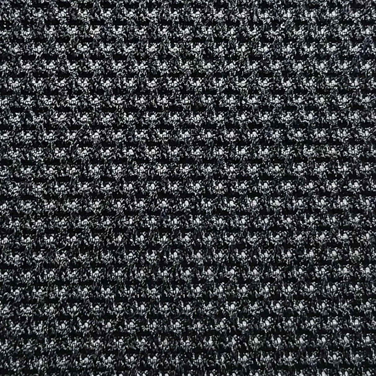 Poly Span Mesh Fabric-Black