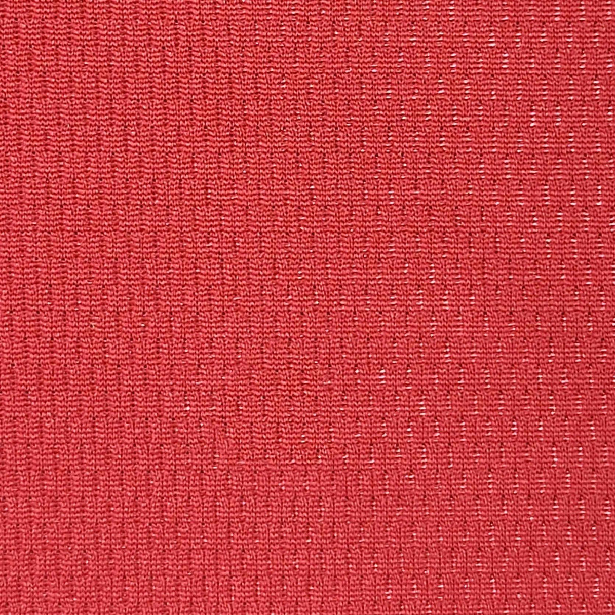 Triple Poly Span Mesh Fabric-Red
