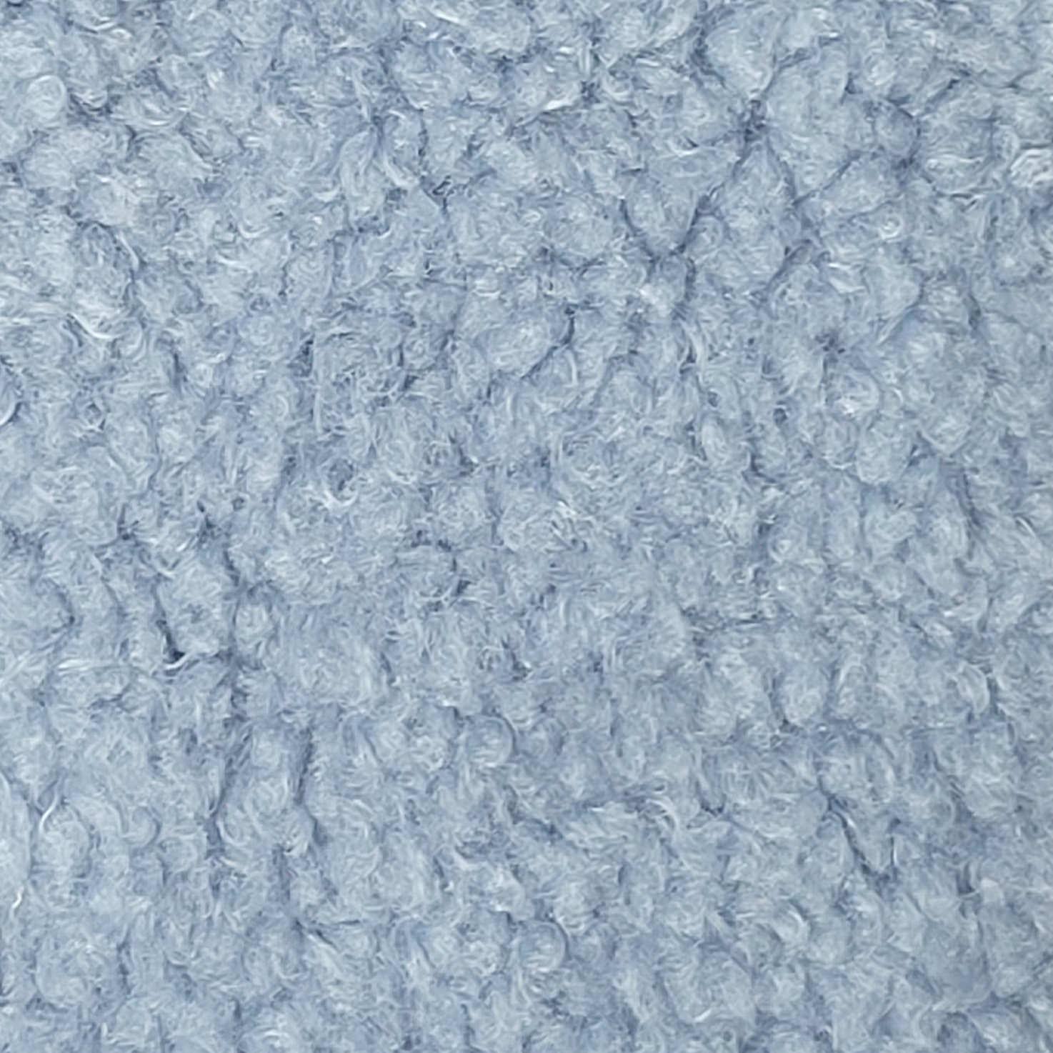 Poly 100% 10mm High Pile Fabric - FAB 1150 - 3.Blue