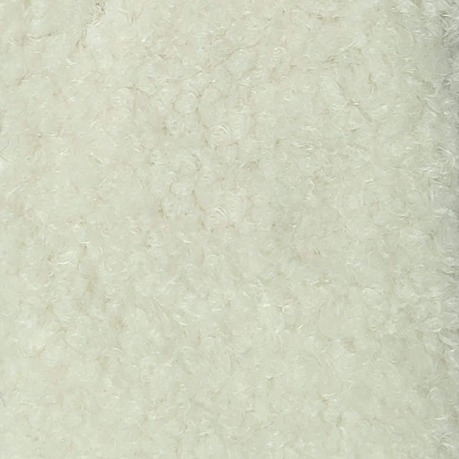Poly 100% 10mm High Pile Fabric - FAB 1150 - 5.Ivory