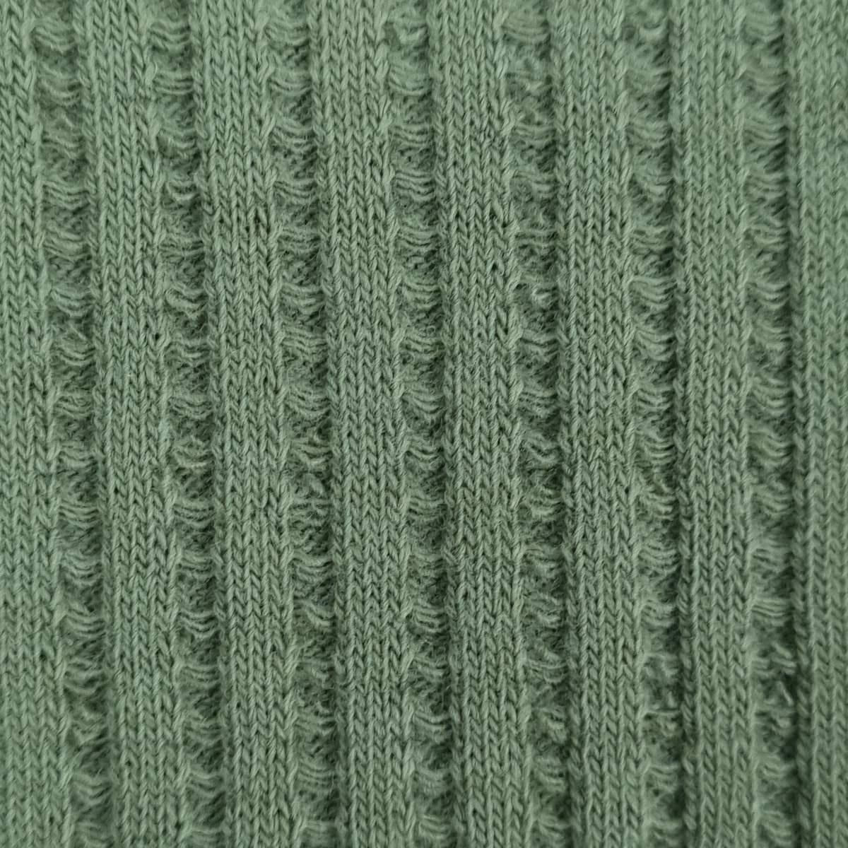 Waffle Cotton Polyester Spandex Woven Fabric - FAB 1163 - 10.Envy