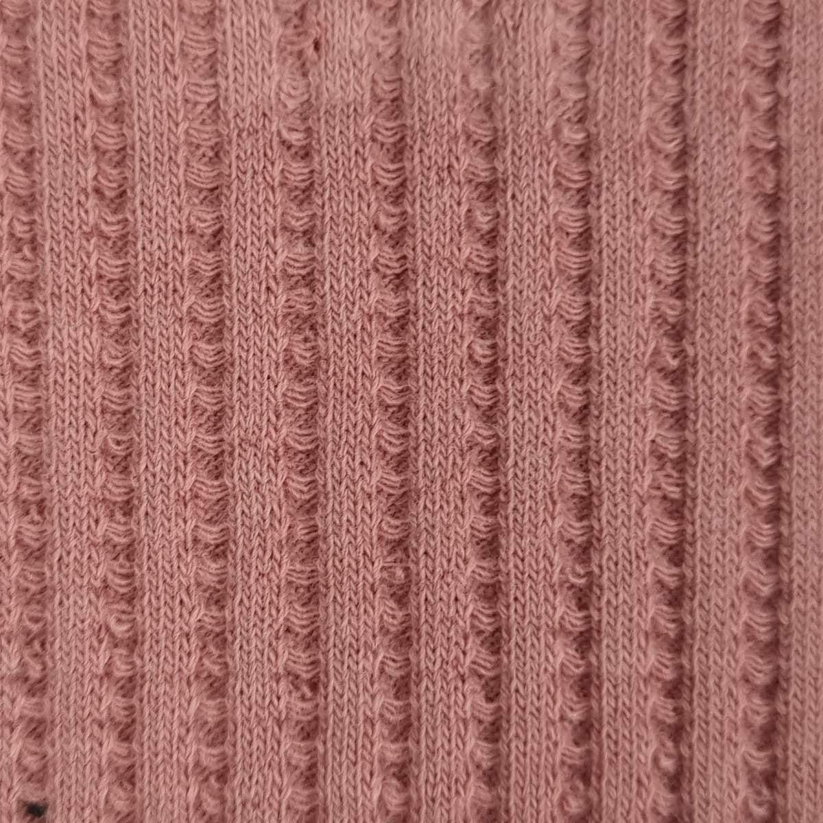 Waffle Cotton Polyester Spandex Woven Fabric - FAB 1163 - 2.Petite Orchid