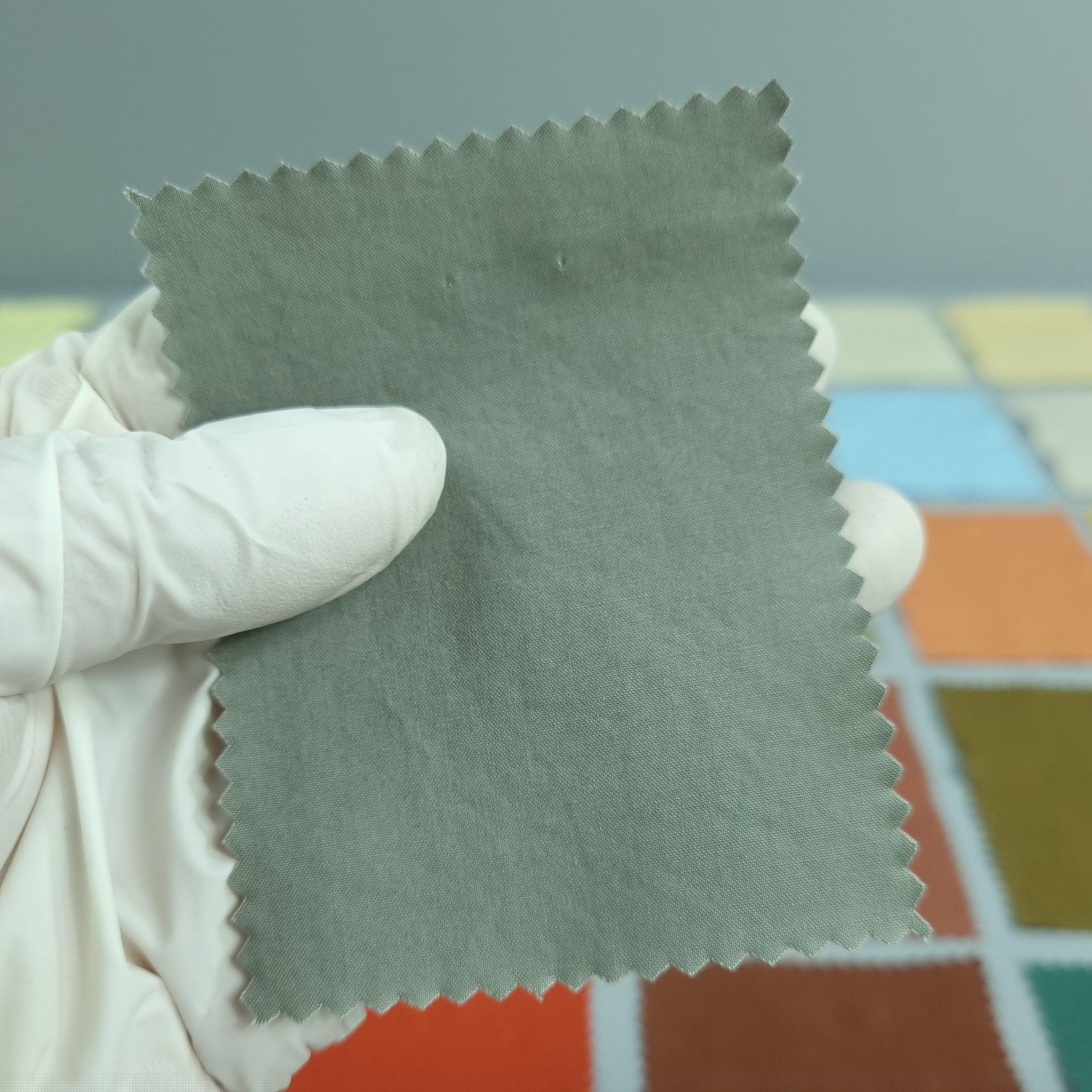 1.Lily-2.Pearl Bush-3.Medium Goldenrod-4.Desert Storm-5.Alto - 40'S Bio Washing Cotton Woven Fabric - FAB 1165