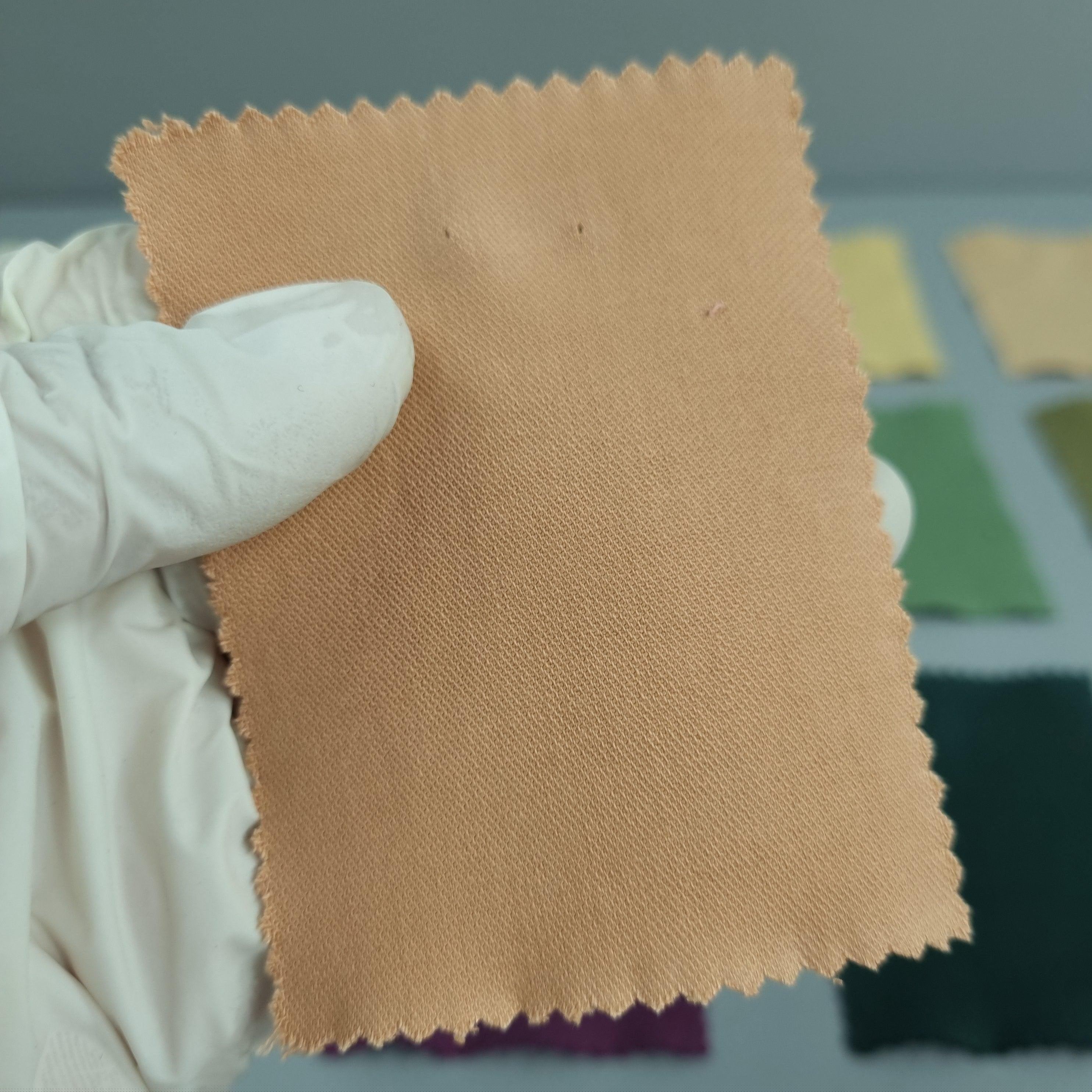 1.Cotton Seed-2.Spring Rain-3.Surf Crest-4.Tana-5.Tana - 30'S Dobby Bio Washing Cotton Spandex Woven Fabric - FAB 1166