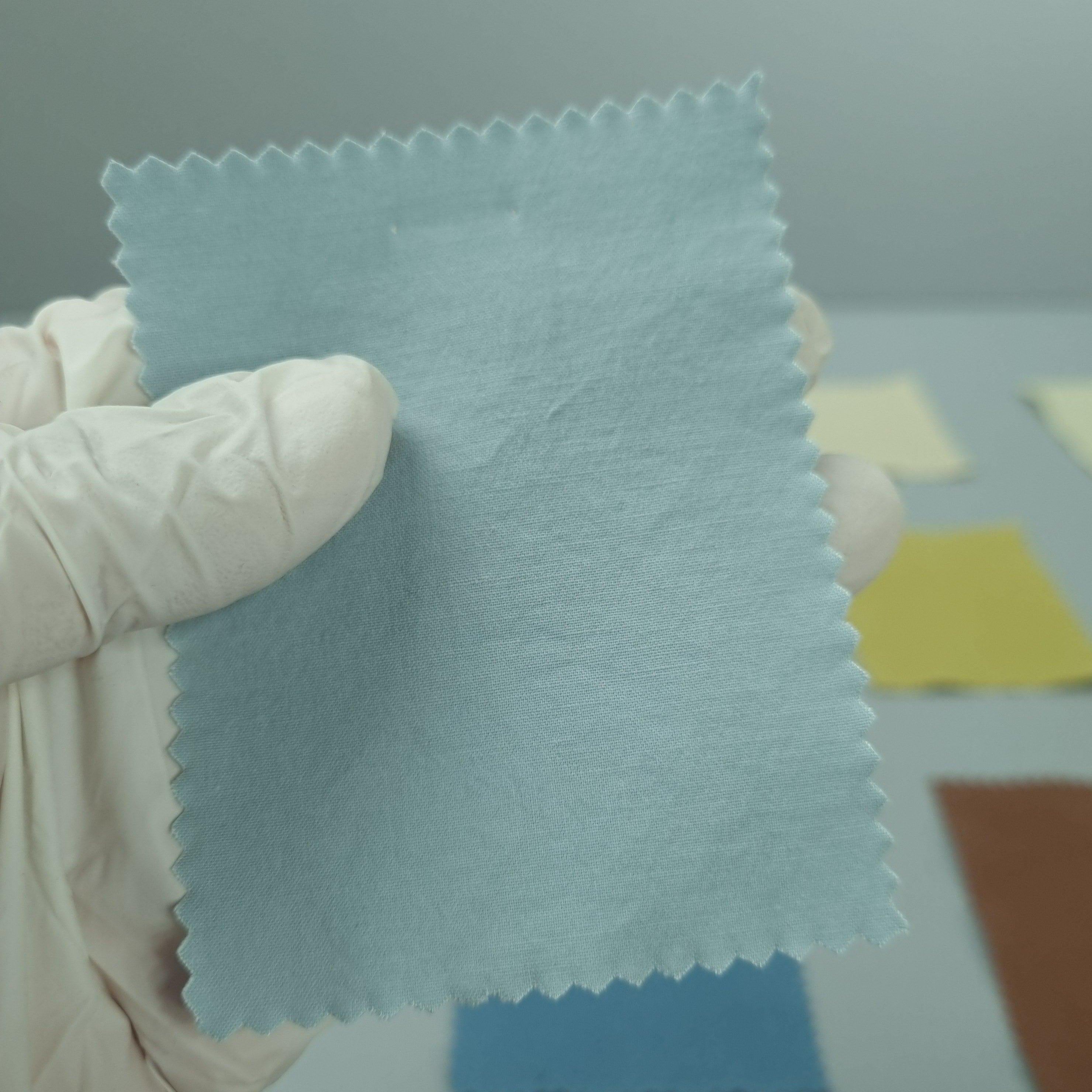 1.Moss Green-2.Cloud-3.Frost-4.Ottoman-5.Paris White - 40'S Cotton Span Woven Fabric - FAB 1192