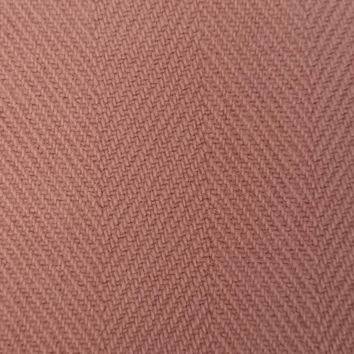 1.Double Spanish White-2.Wafer-3.Rose-4.Gin-5.Mist Grey - 5'S Herringbone Cotton Woven Fabric - FAB 1193