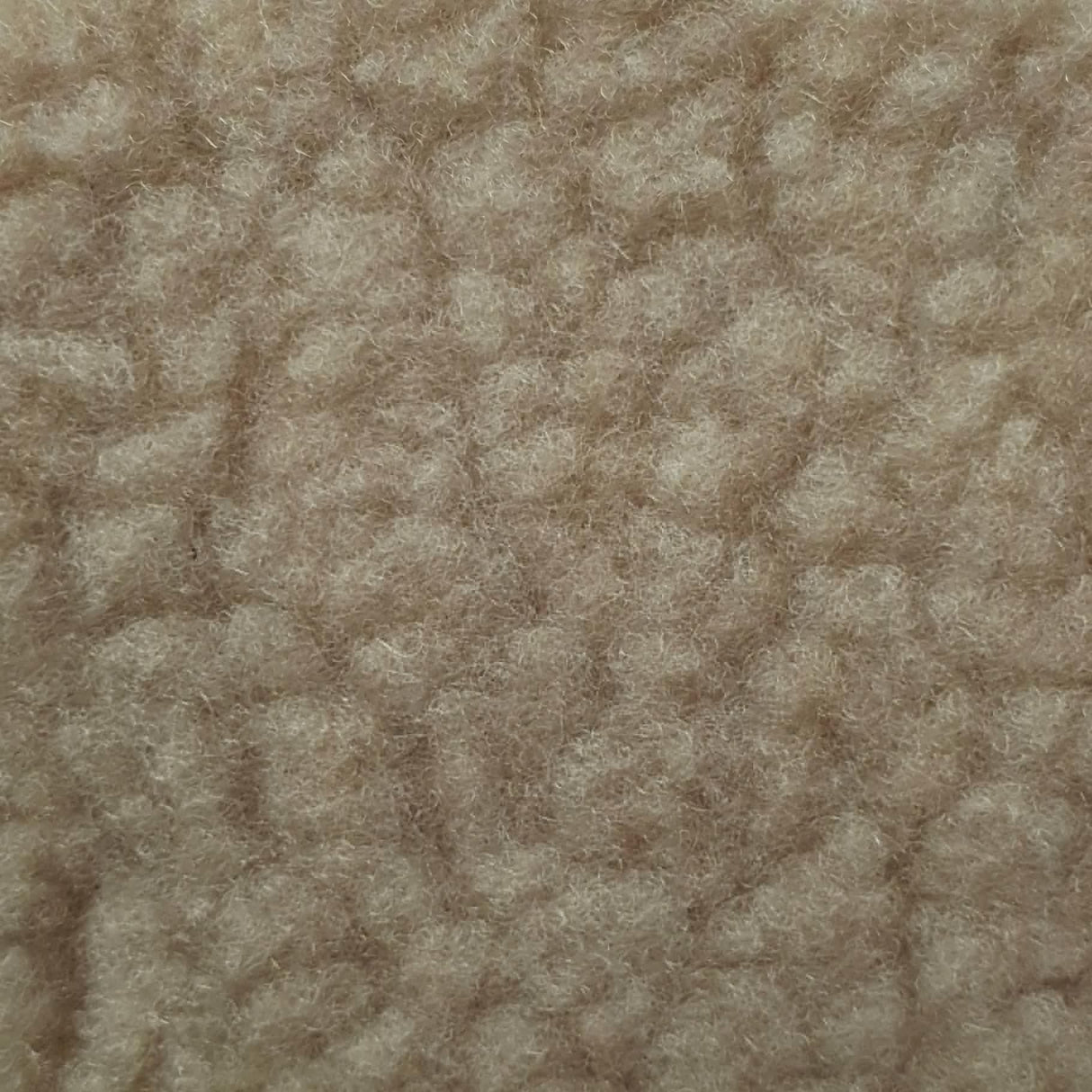 Fleece Polyester Fabric-Oat
