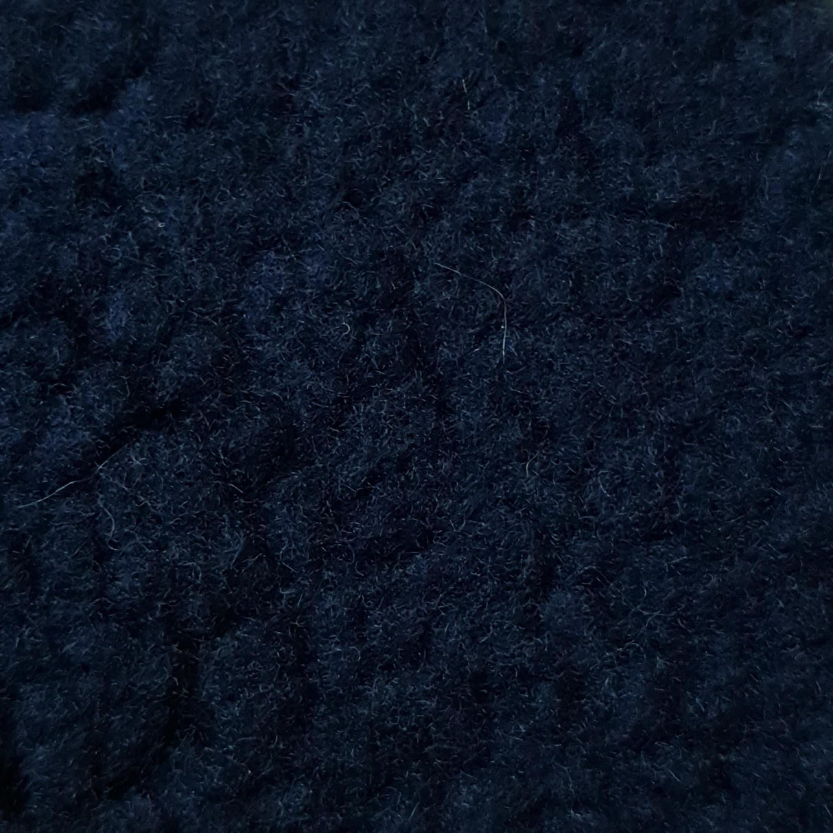 Fleece Polyester Fabric-Denim