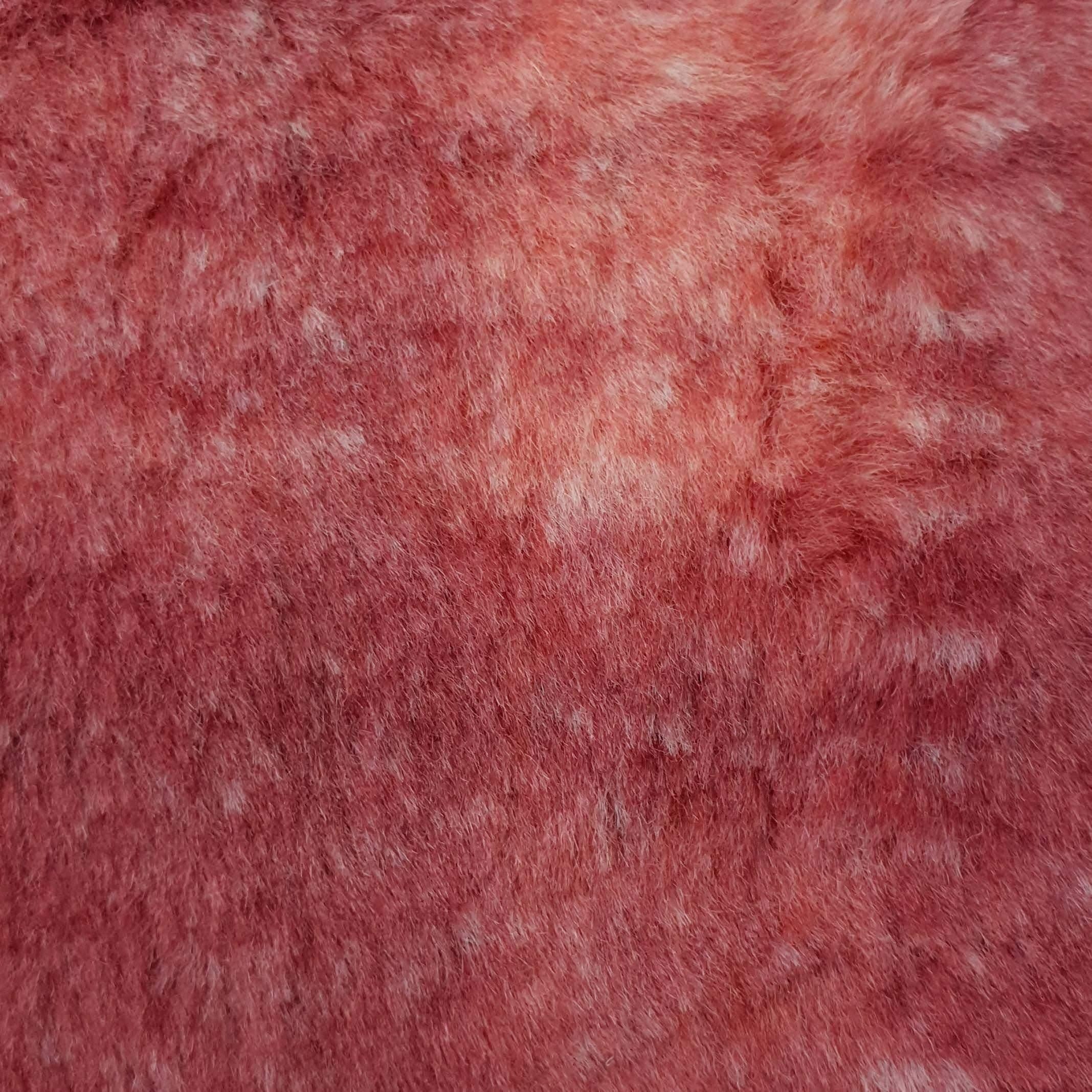 Vivid Check Faux Fur - FAB 1202 - 8.Punch