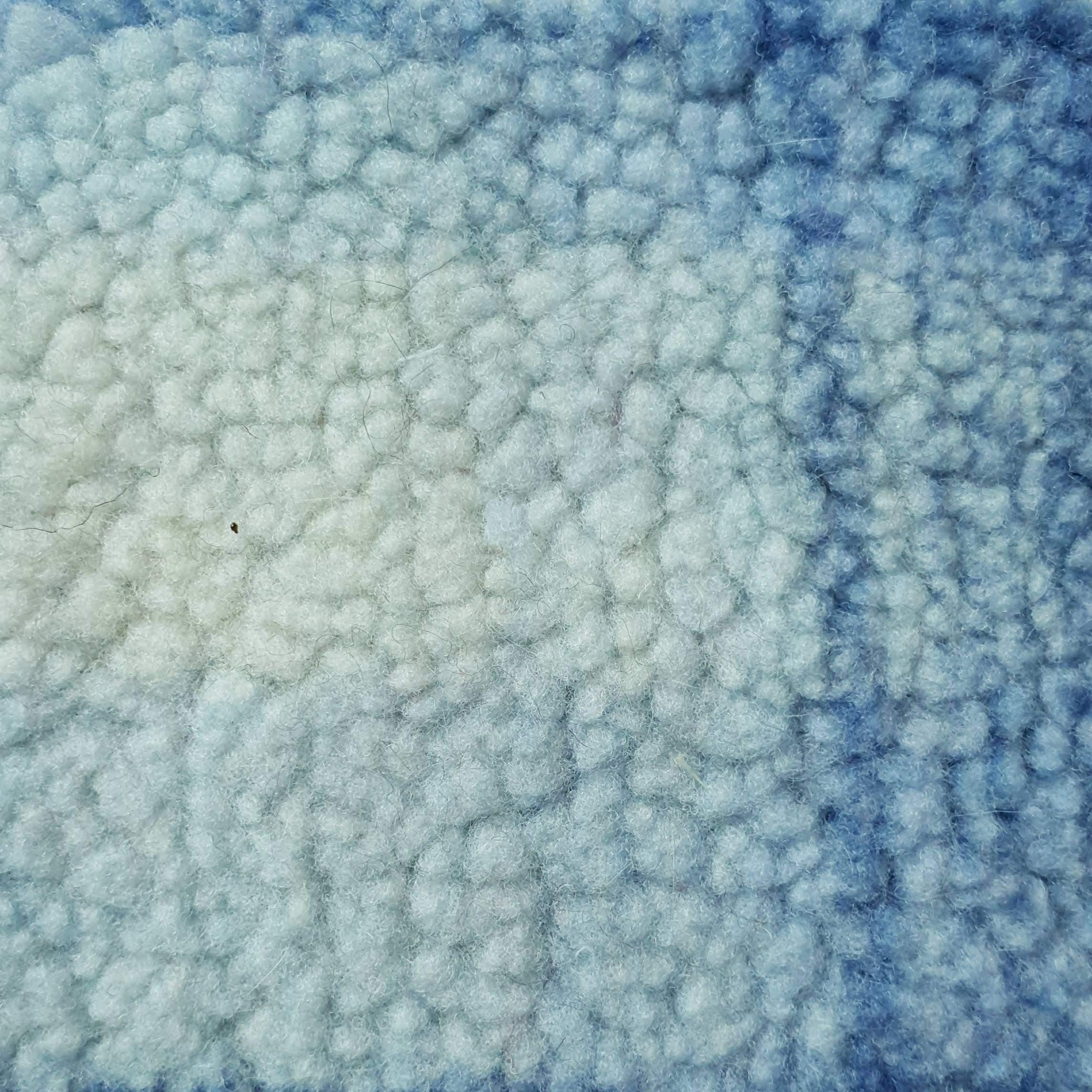 1.Orange-2.Cobalt-3.Cherry-4.Cerulean/Black-5.Juniper - Check Faux Fur - FAB 1203