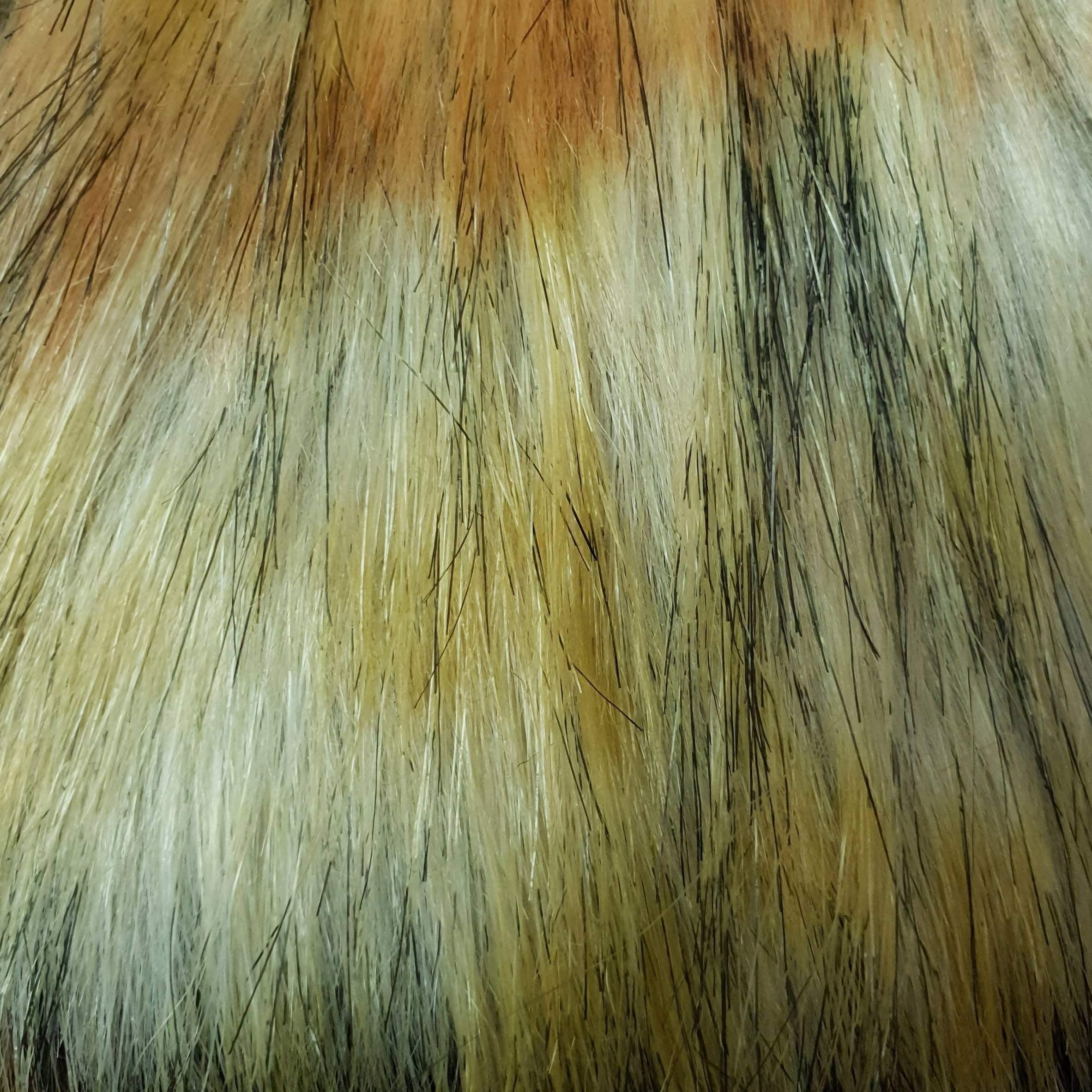 Fake Racoon Faux Fur Fabric - FAB 1207 - 2.Brown