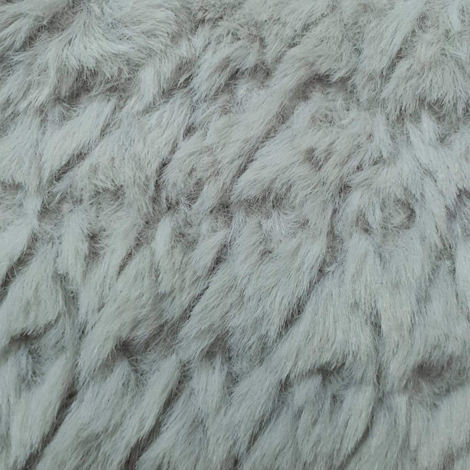 Texture Faux Fur Poly Fabric - FAB 1209 - 1.Coin