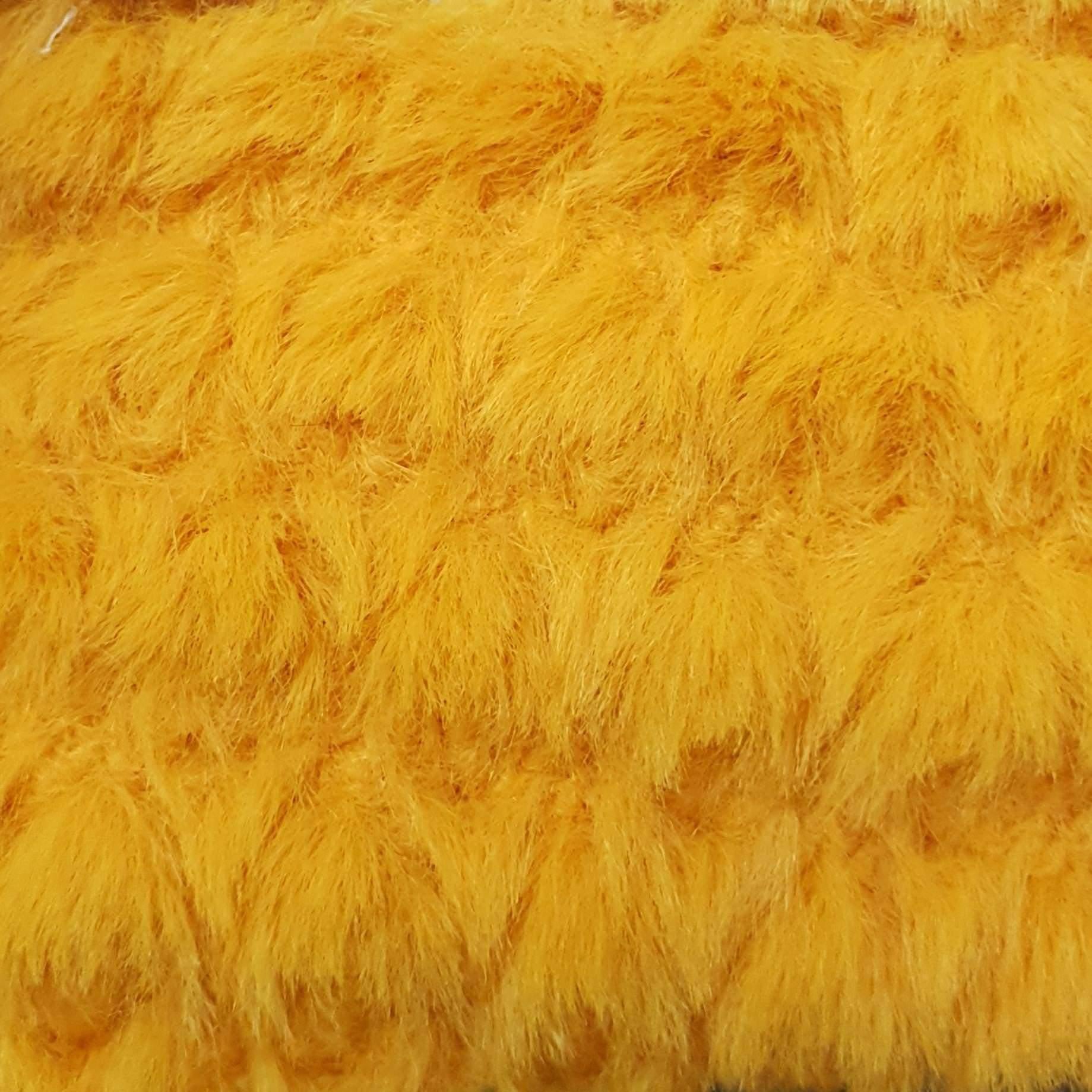 Texture Faux Fur Poly Fabric - FAB 1209 - 2.Honey