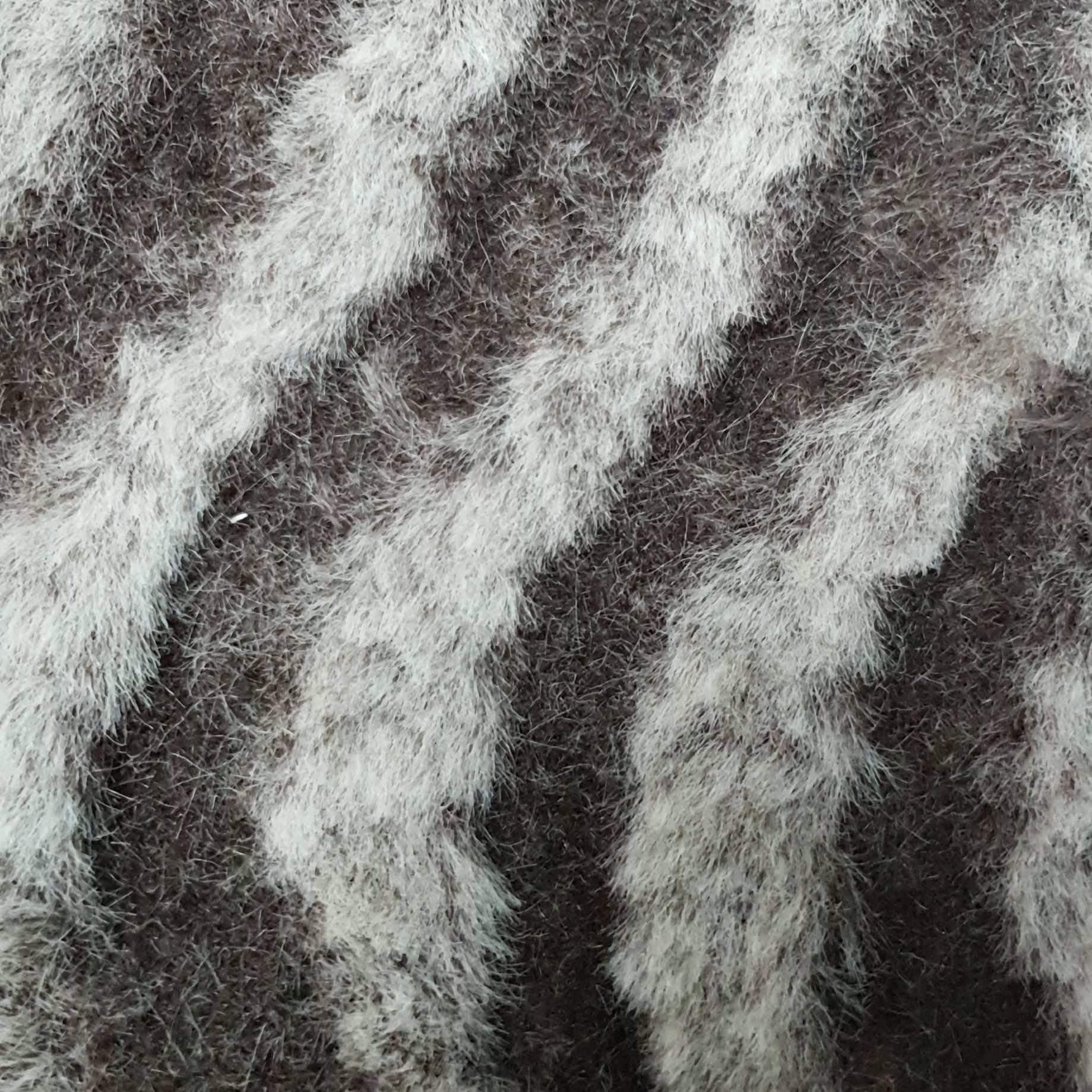 Wave Faux Fur - FAB 1210 - 4.Shadow