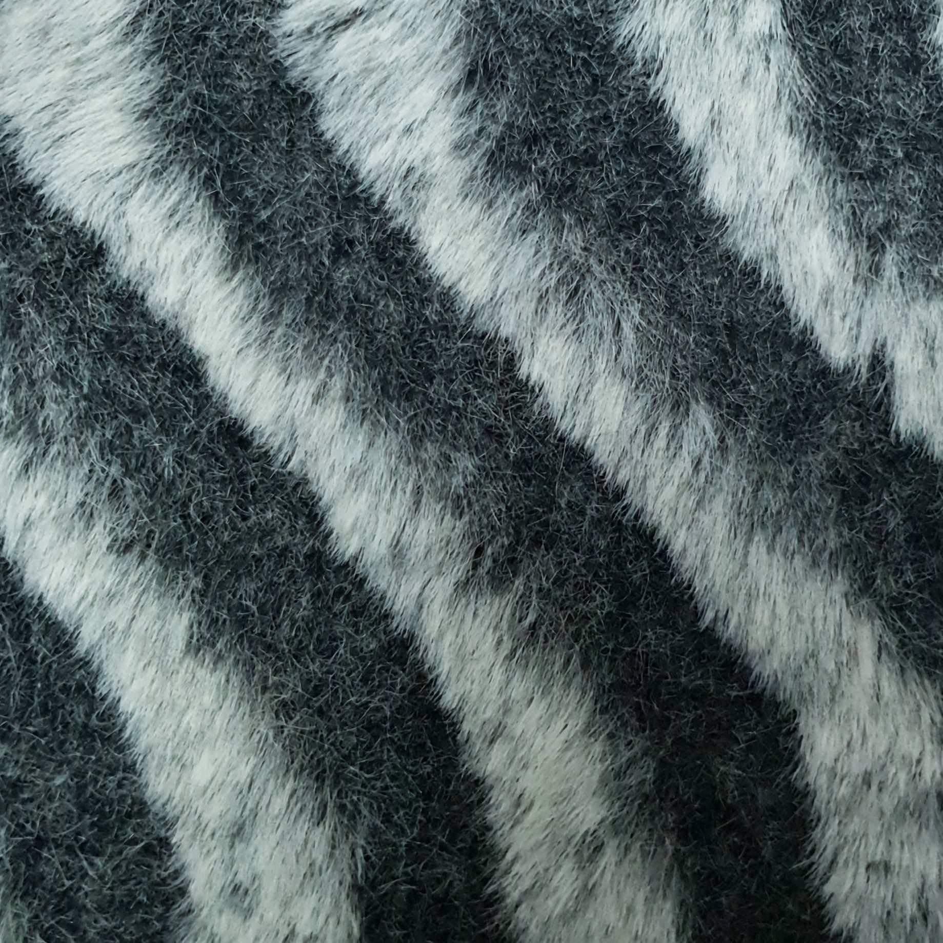 Wave Faux Fur - FAB 1210 - 5.Black
