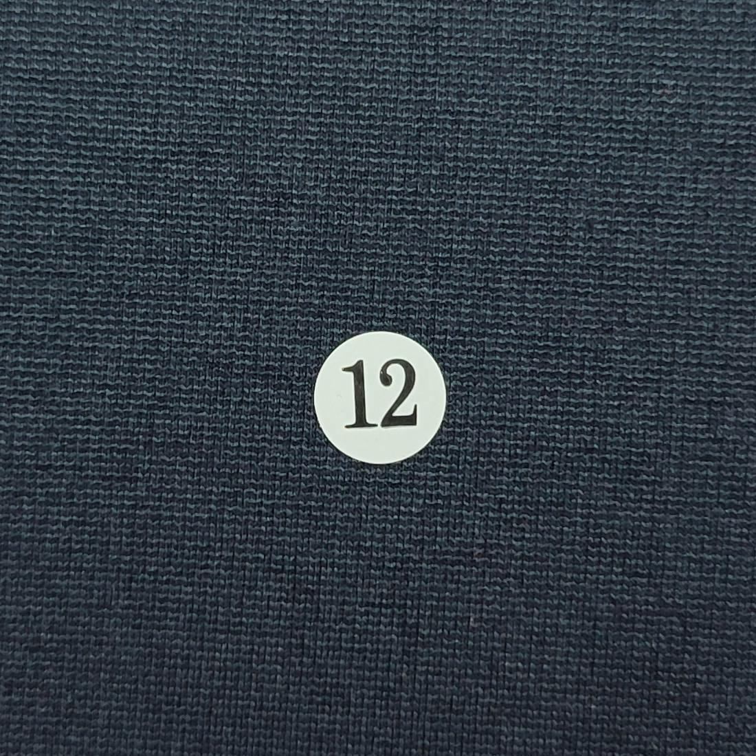 CVC Spandex Ponte Knit-Navy