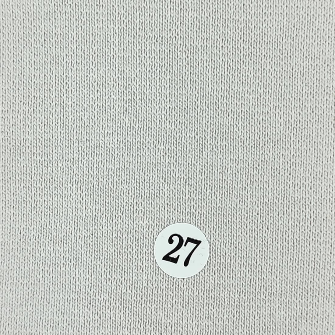 Cotton Polyester Spandex Ponte Knit-Silver